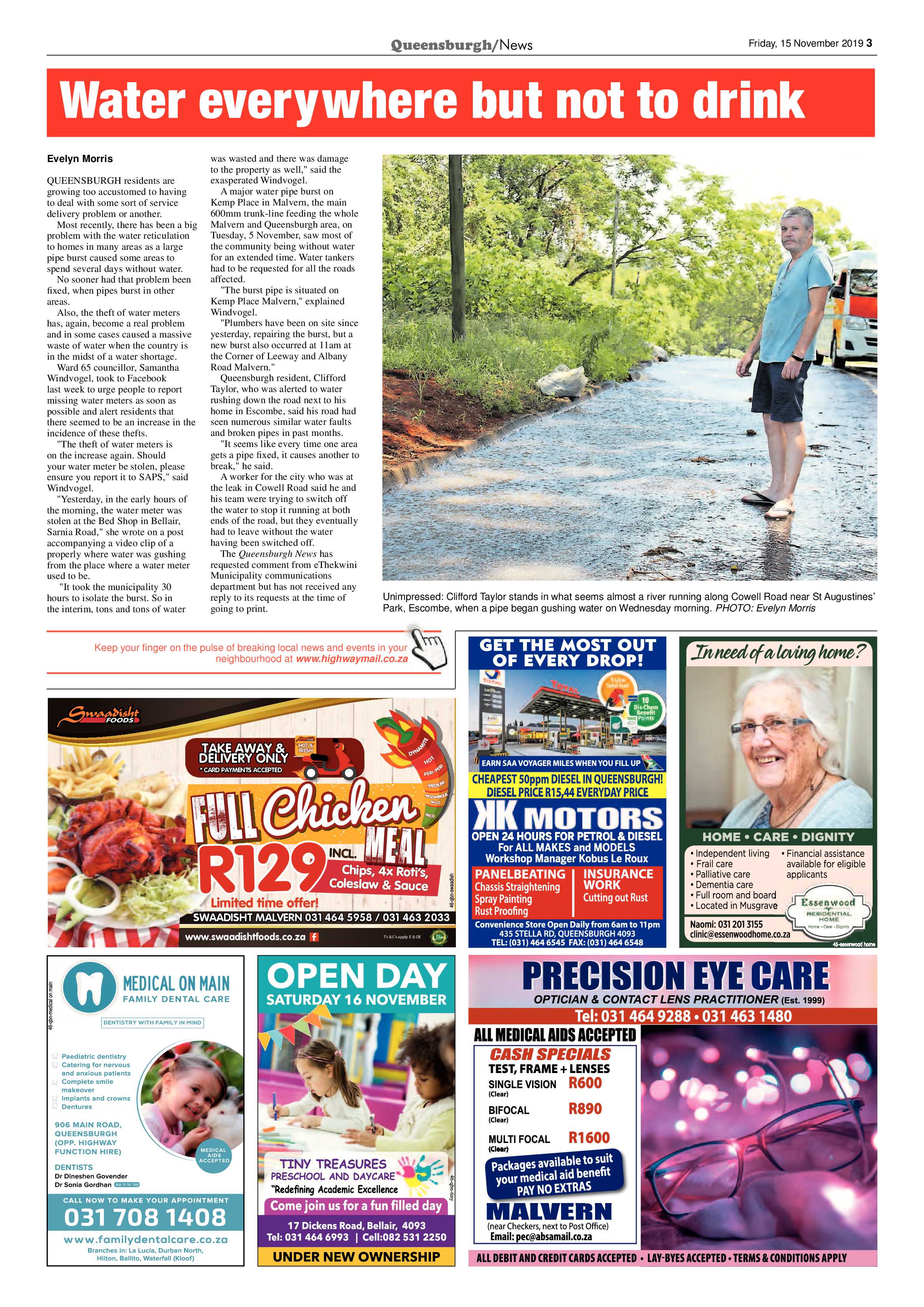 Queensburgh News 15 November 2019 page 3