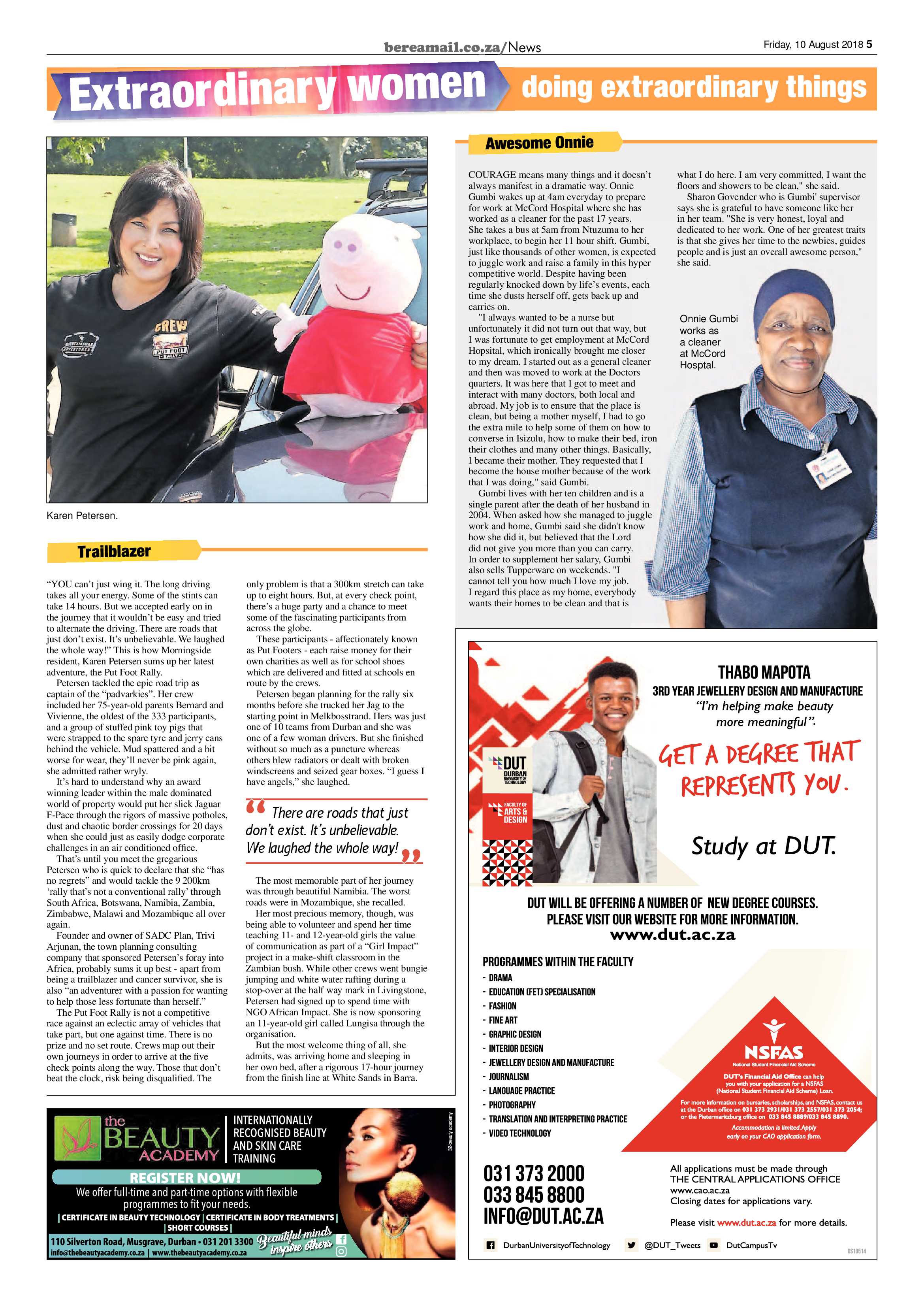 Berea Mail 10 August 2018 page 5