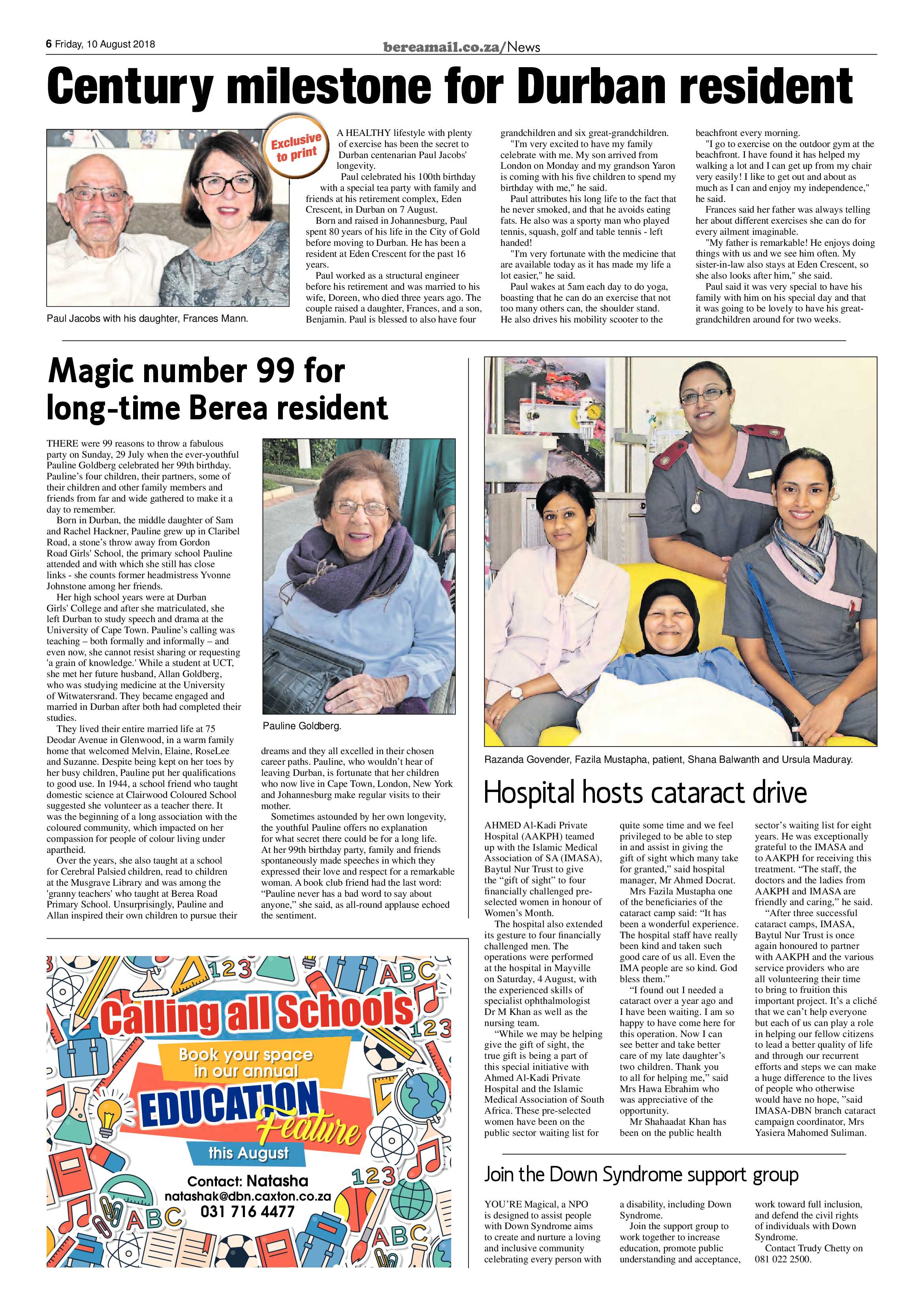 Berea Mail 10 August 2018 page 6