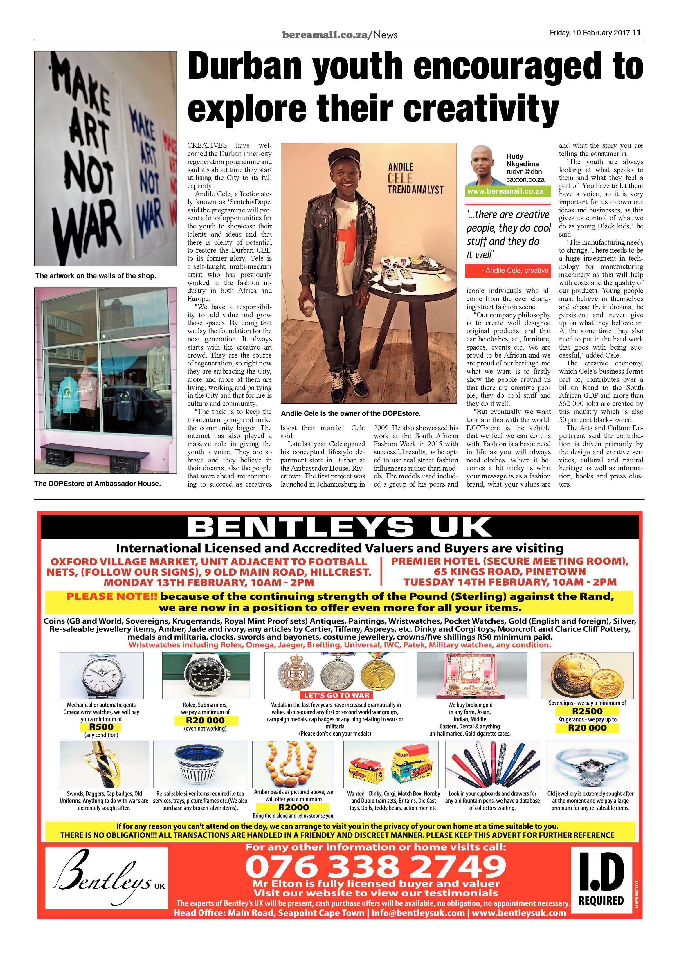 Berea Mail 10 February 2017 page 11