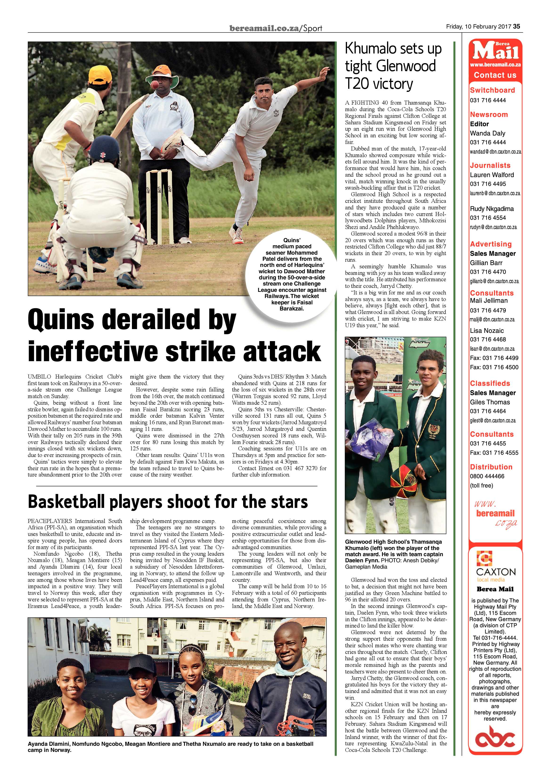 Berea Mail 10 February 2017 page 35