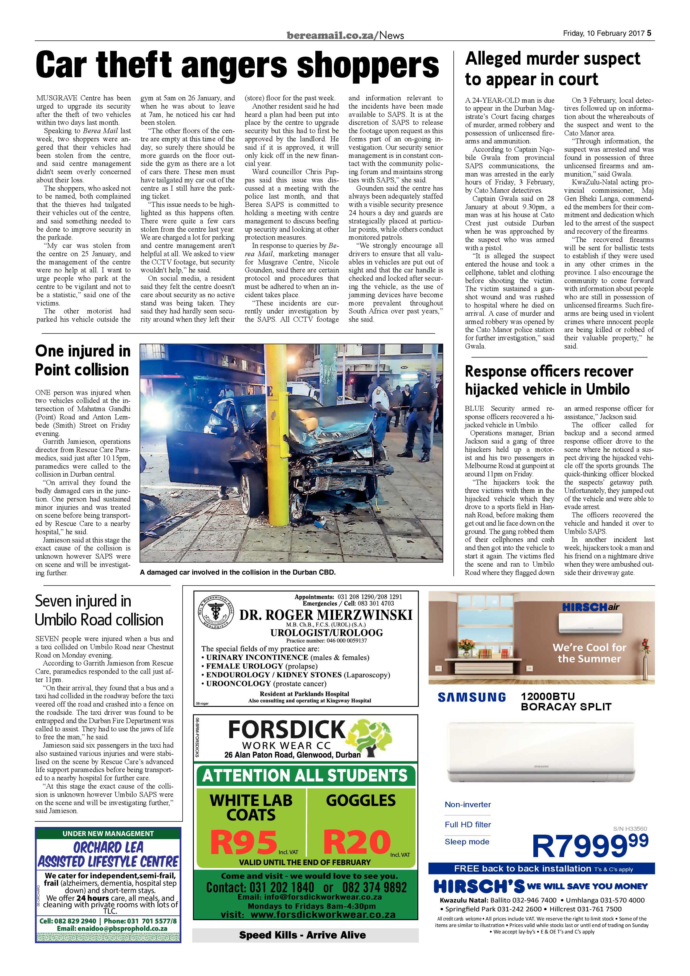 Berea Mail 10 February 2017 page 5