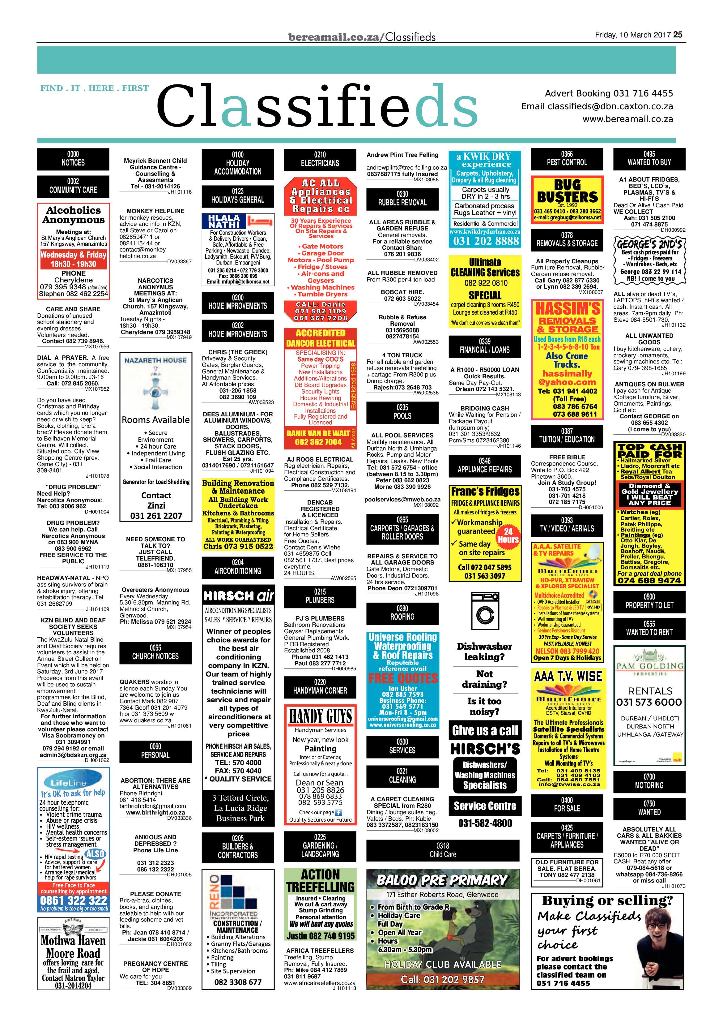 Berea Mail 10 March 2017 page 25