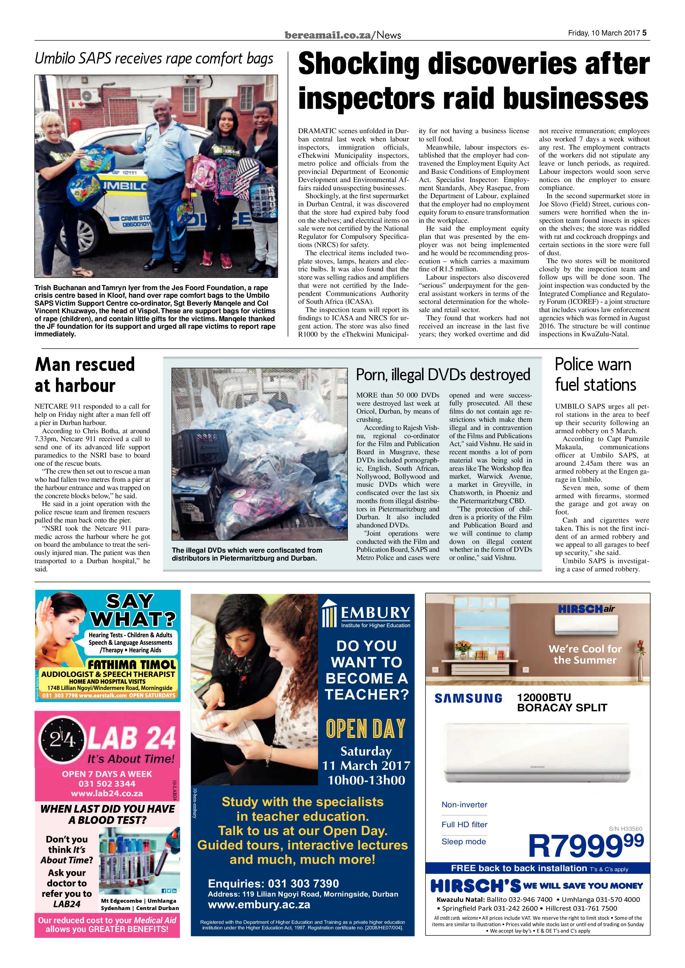 Berea Mail 10 March 2017 page 5
