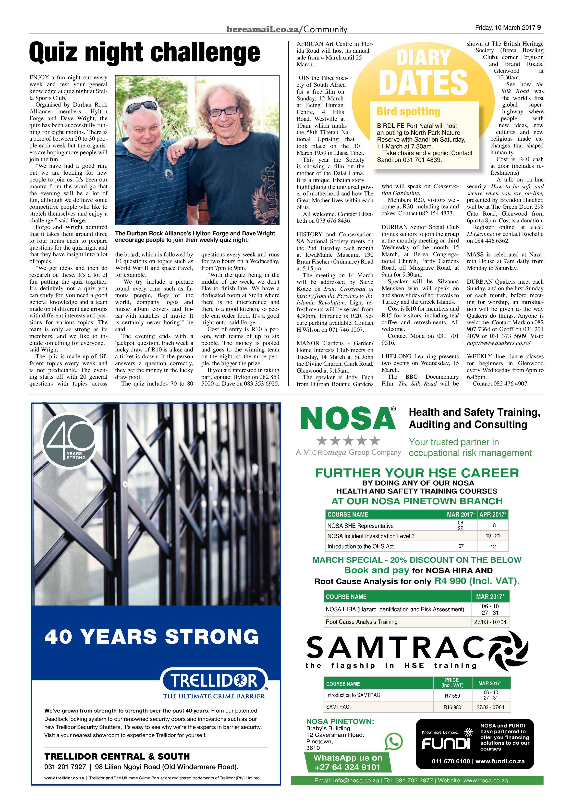 Berea Mail 10 March 2017 page 9