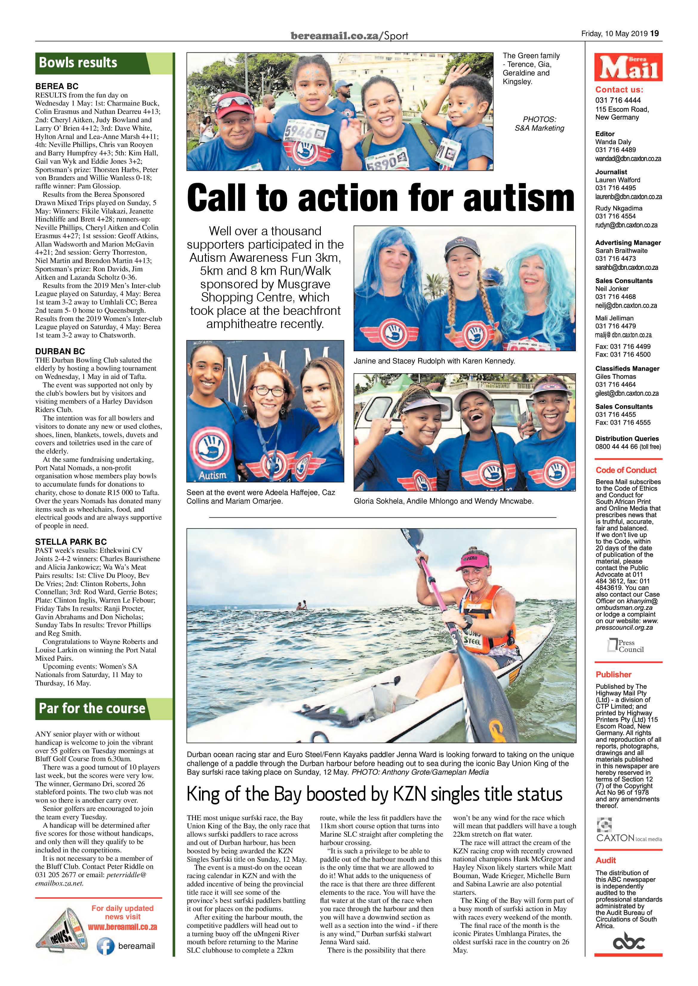 Berea Mail 10 May 2019 page 19