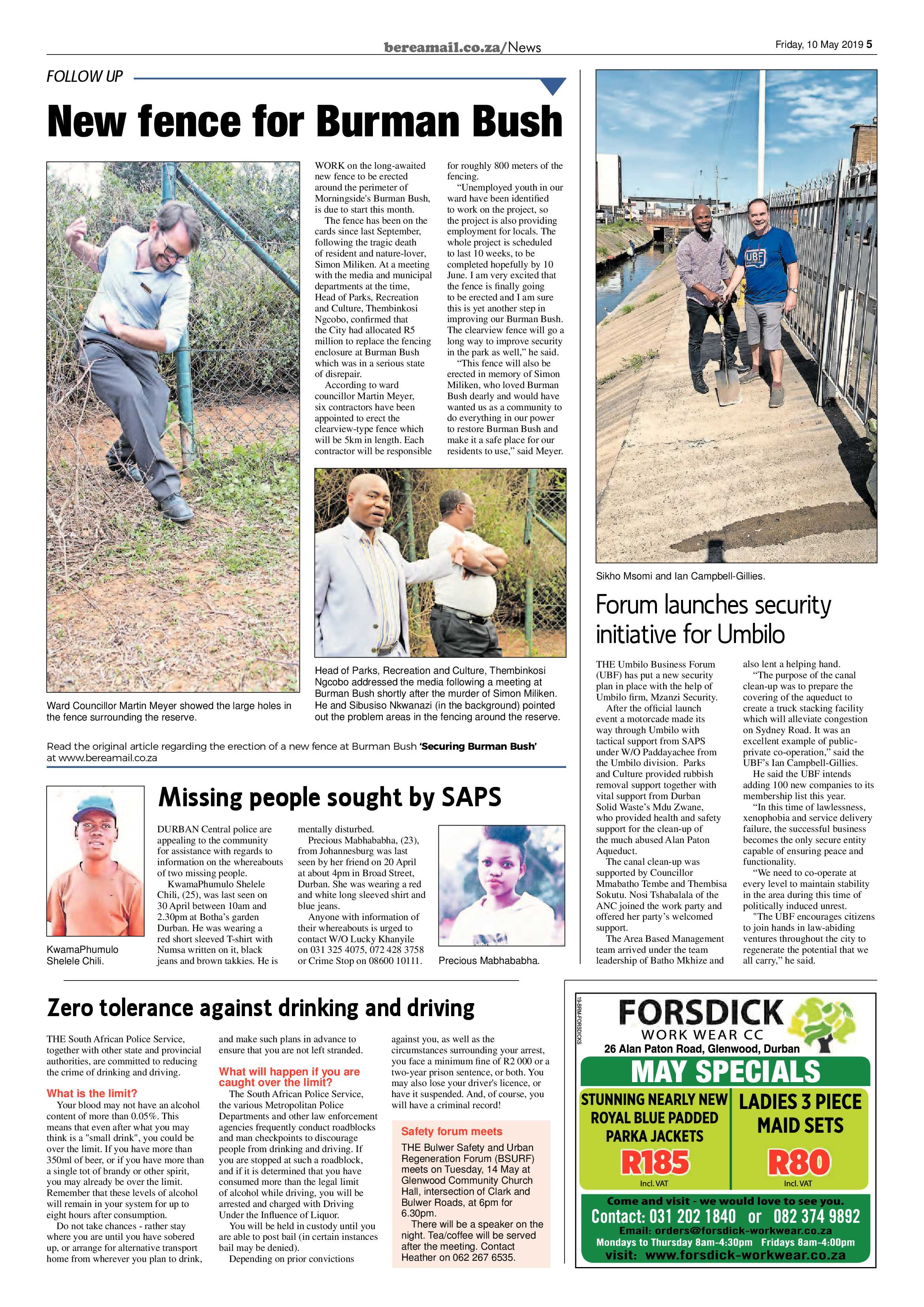 Berea Mail 10 May 2019 page 5