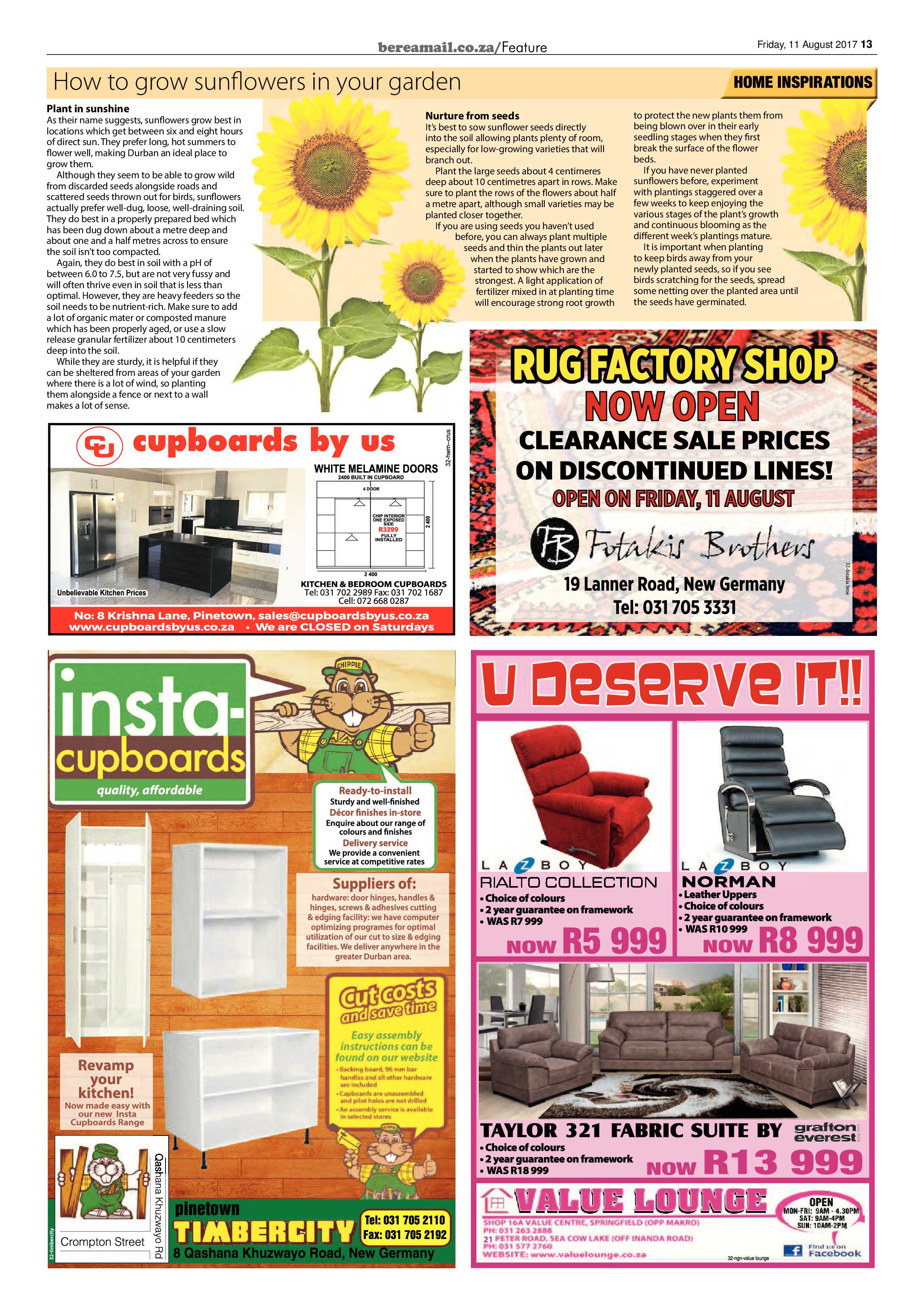 Berea Mail 11 August 2017 page 13