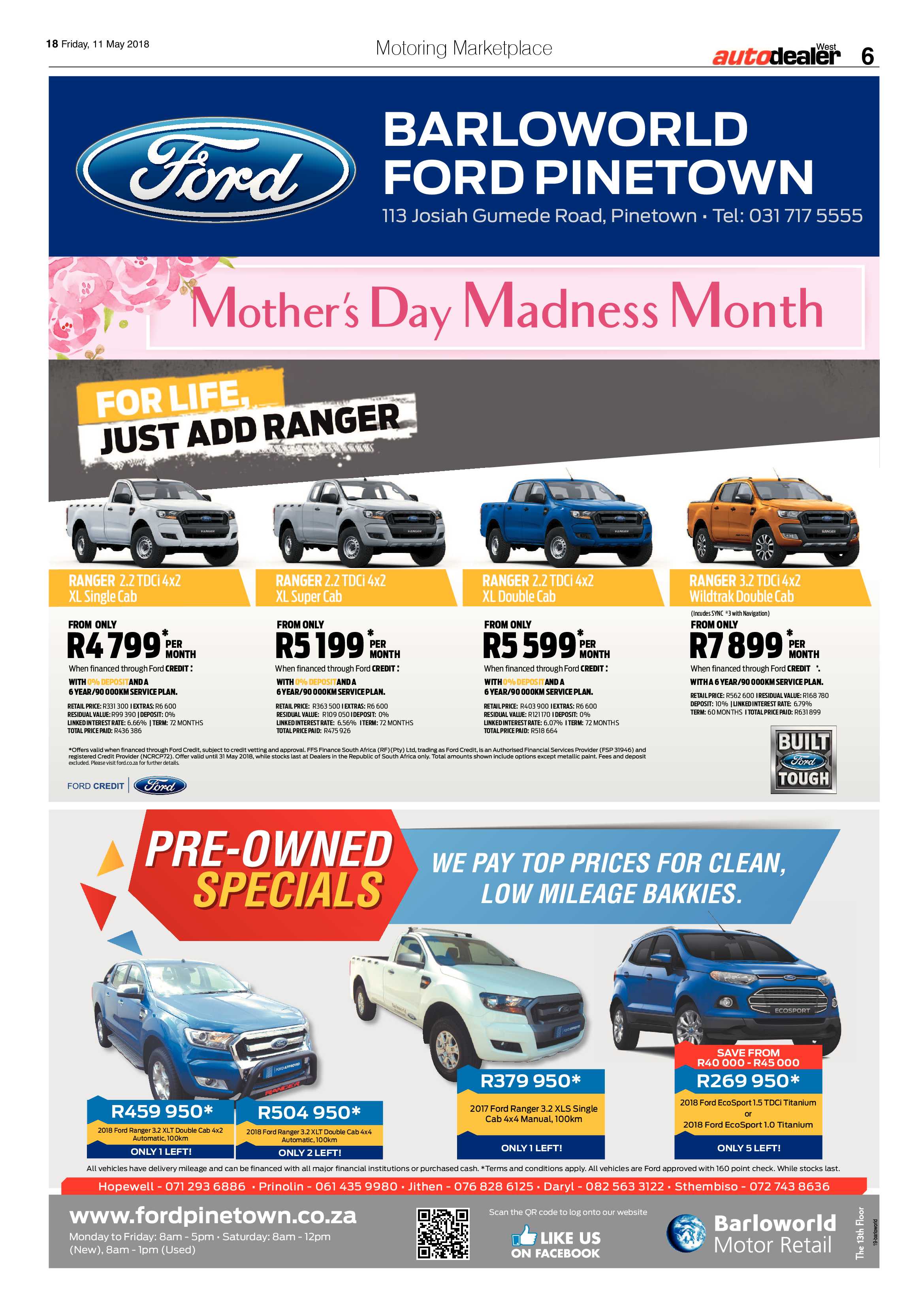 Berea Mail 11 May 2018 page 18