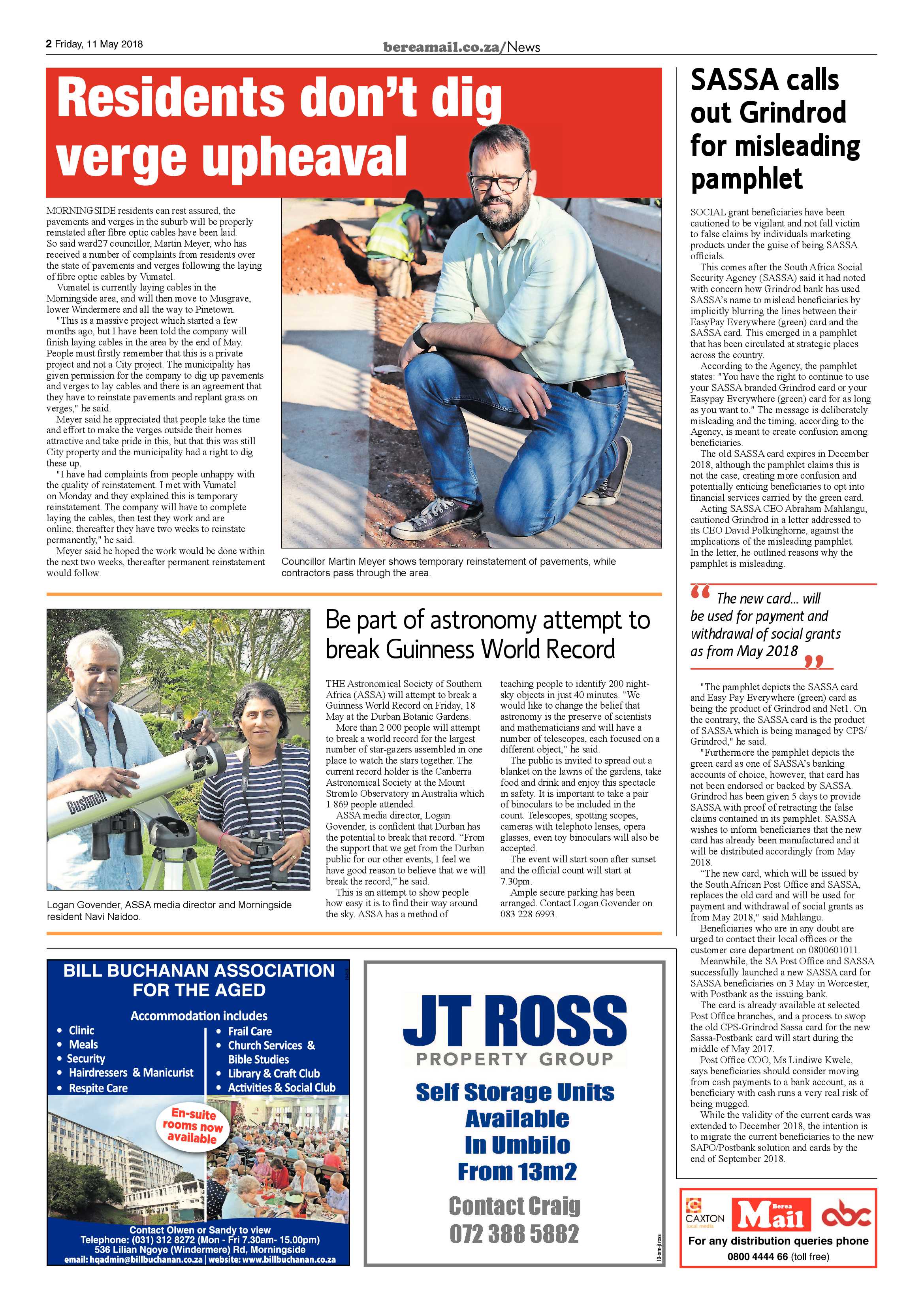 Berea Mail 11 May 2018 page 2