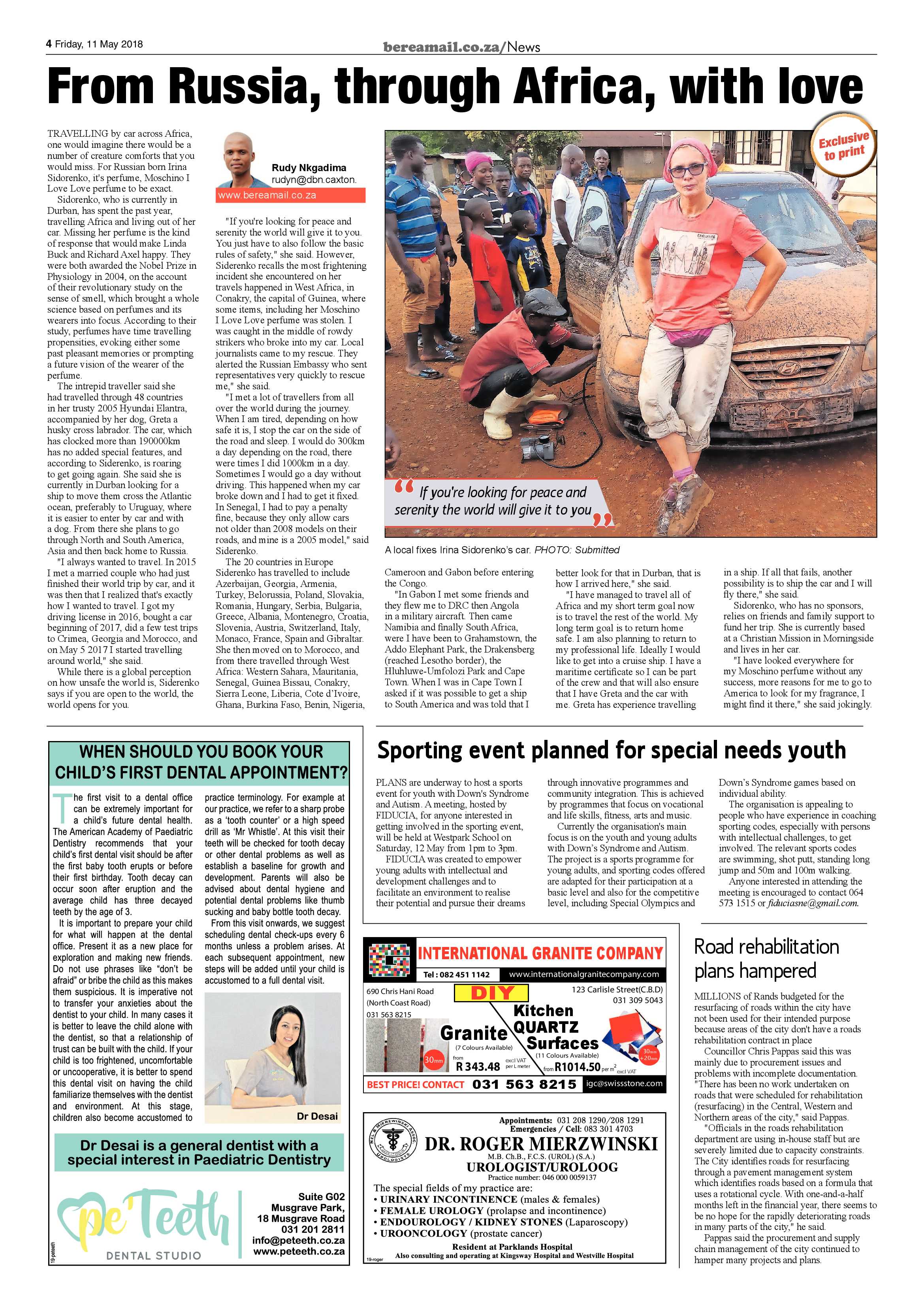 Berea Mail 11 May 2018 page 4