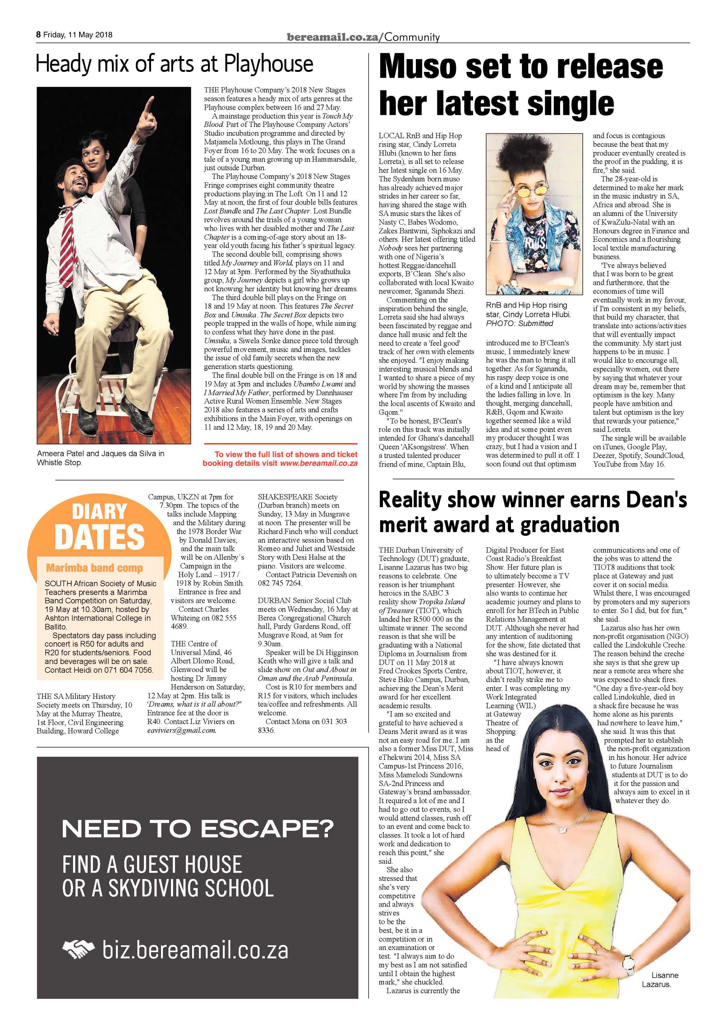 Berea Mail 11 May 2018 page 8