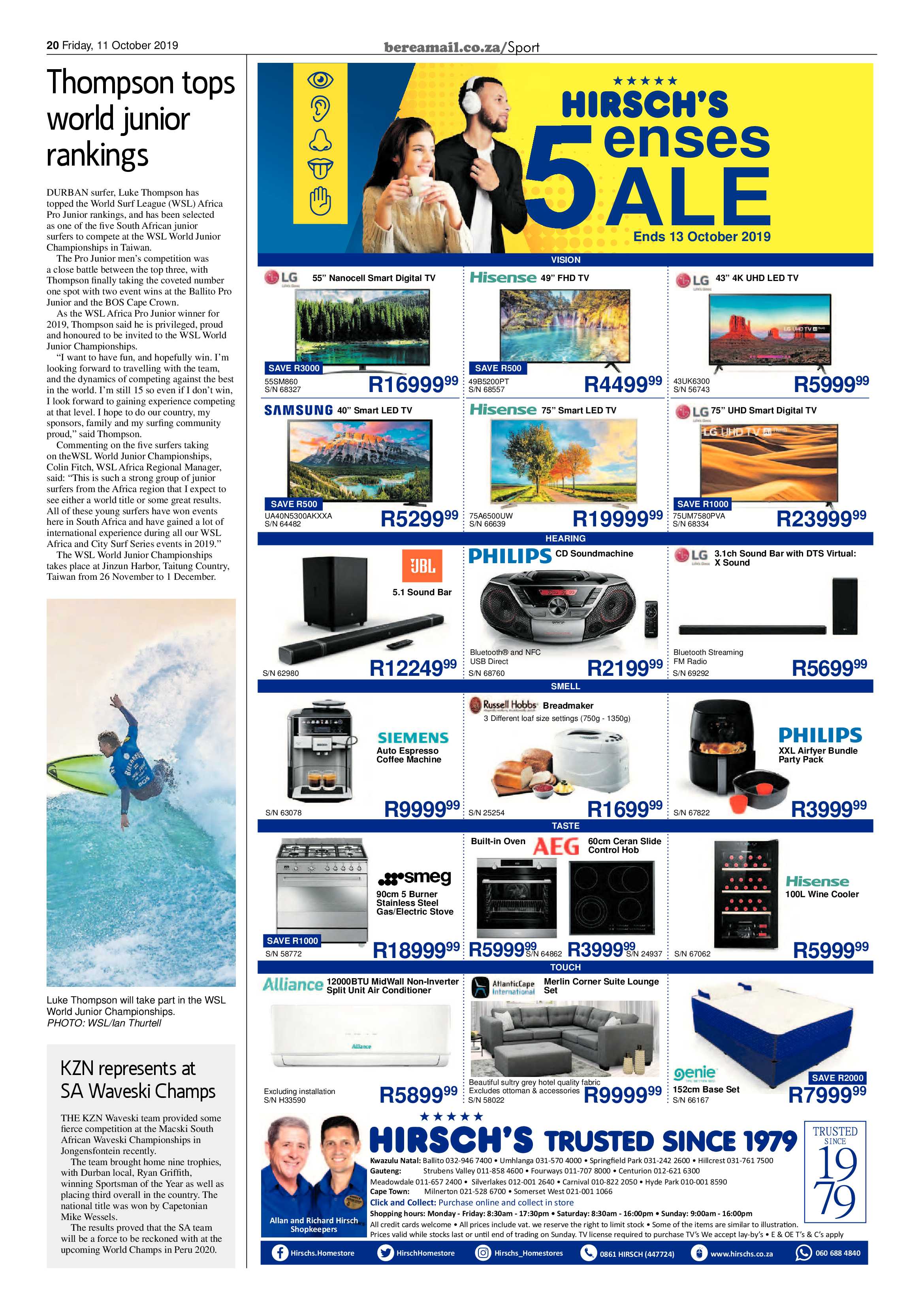 Berea Mail 11 October 2019 page 20