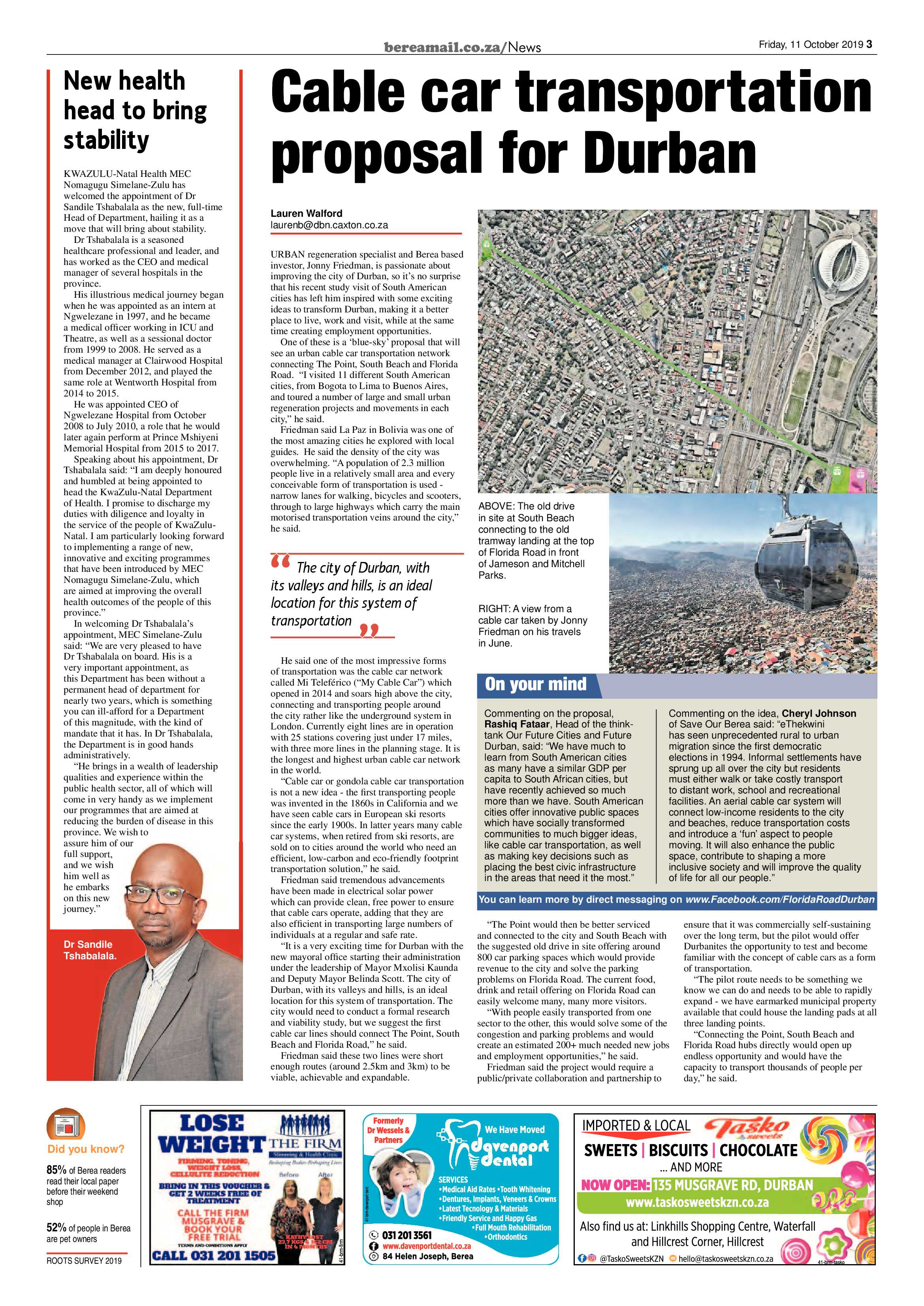 Berea Mail 11 October 2019 page 3