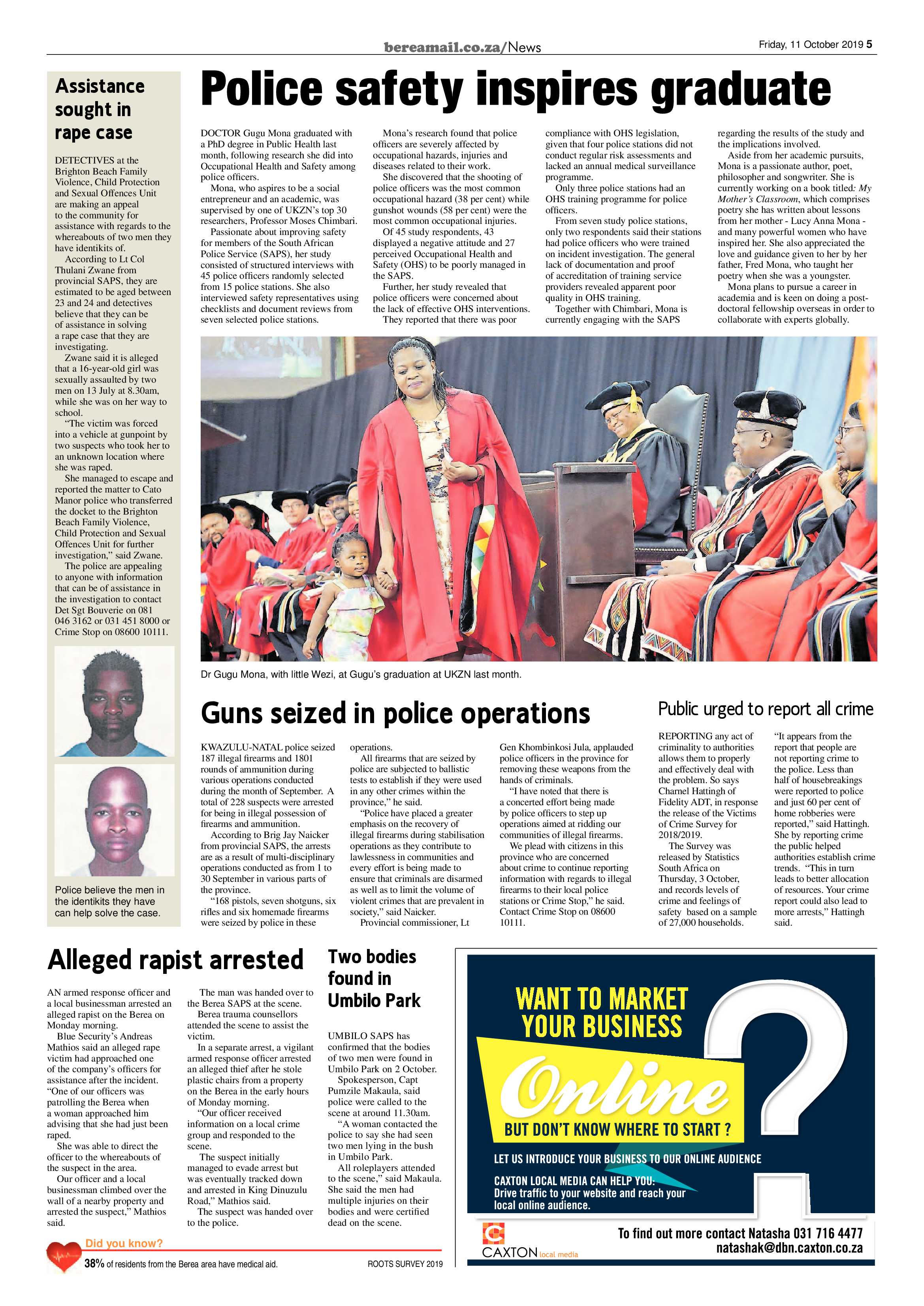 Berea Mail 11 October 2019 page 5