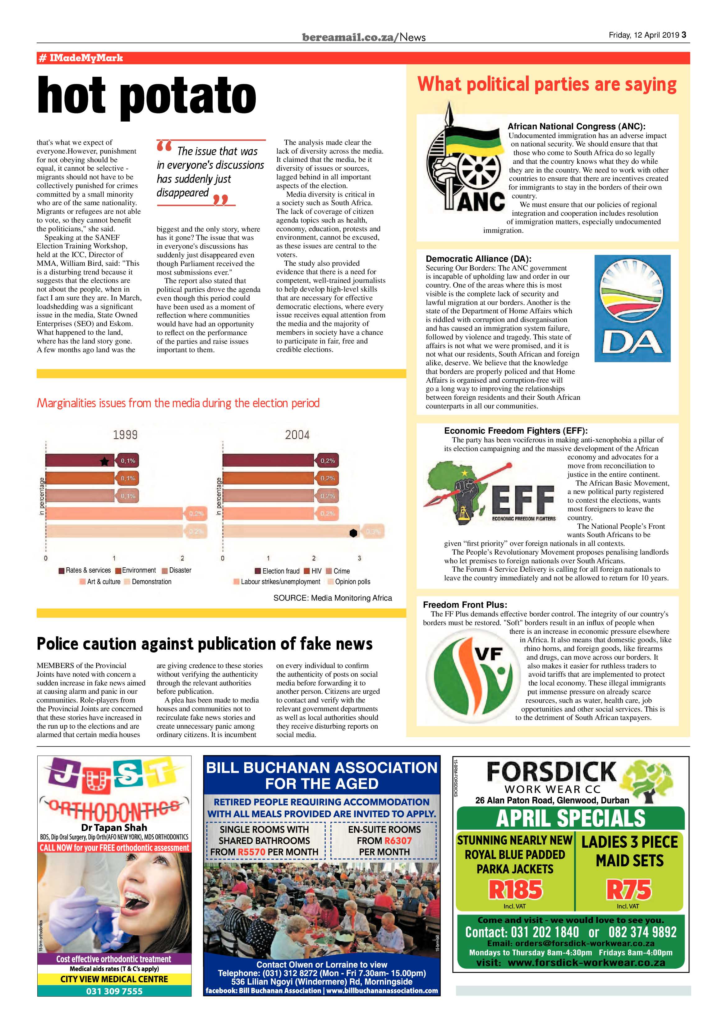 Berea Mail 12 April 2019 page 3