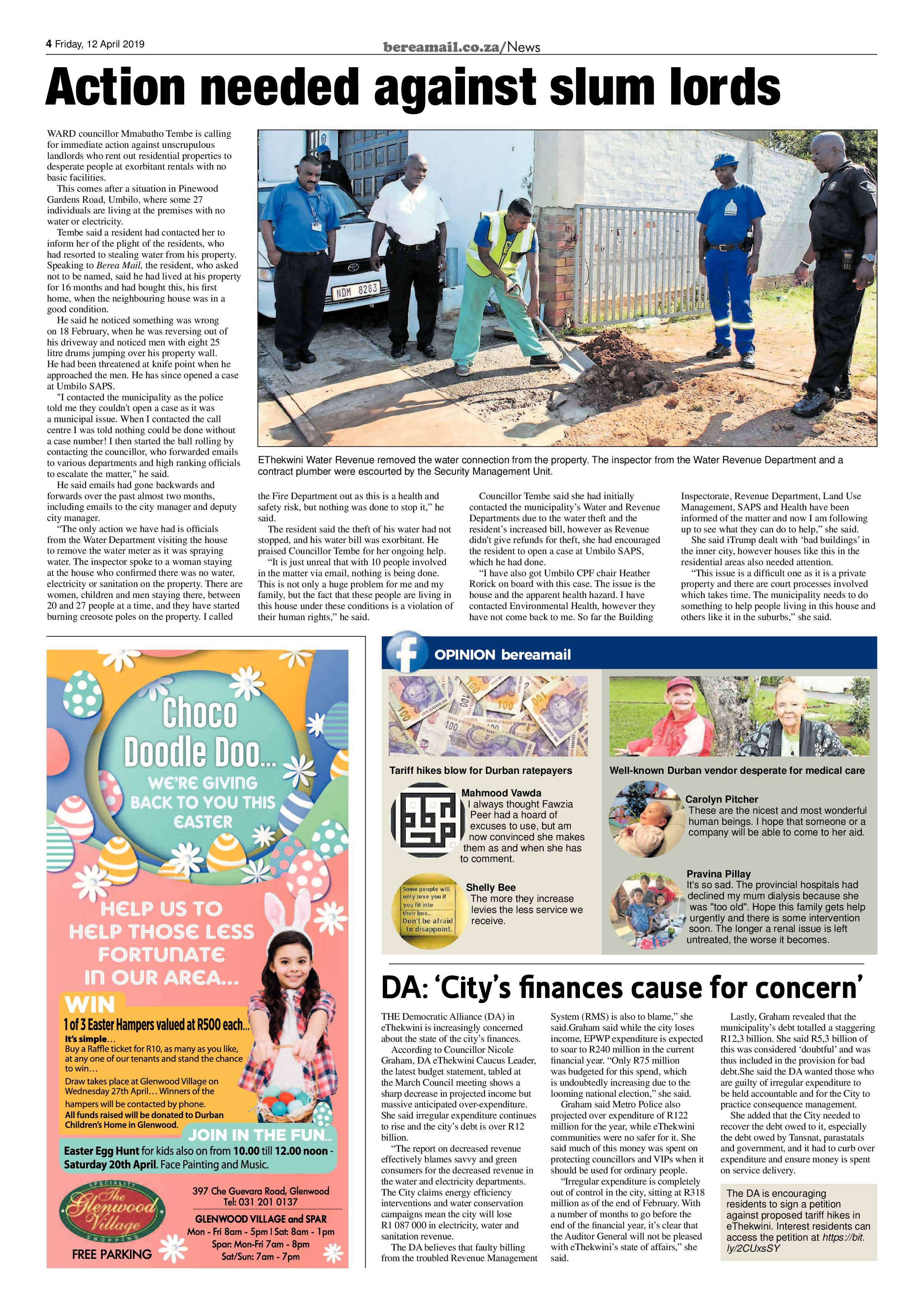 Berea Mail 12 April 2019 page 4