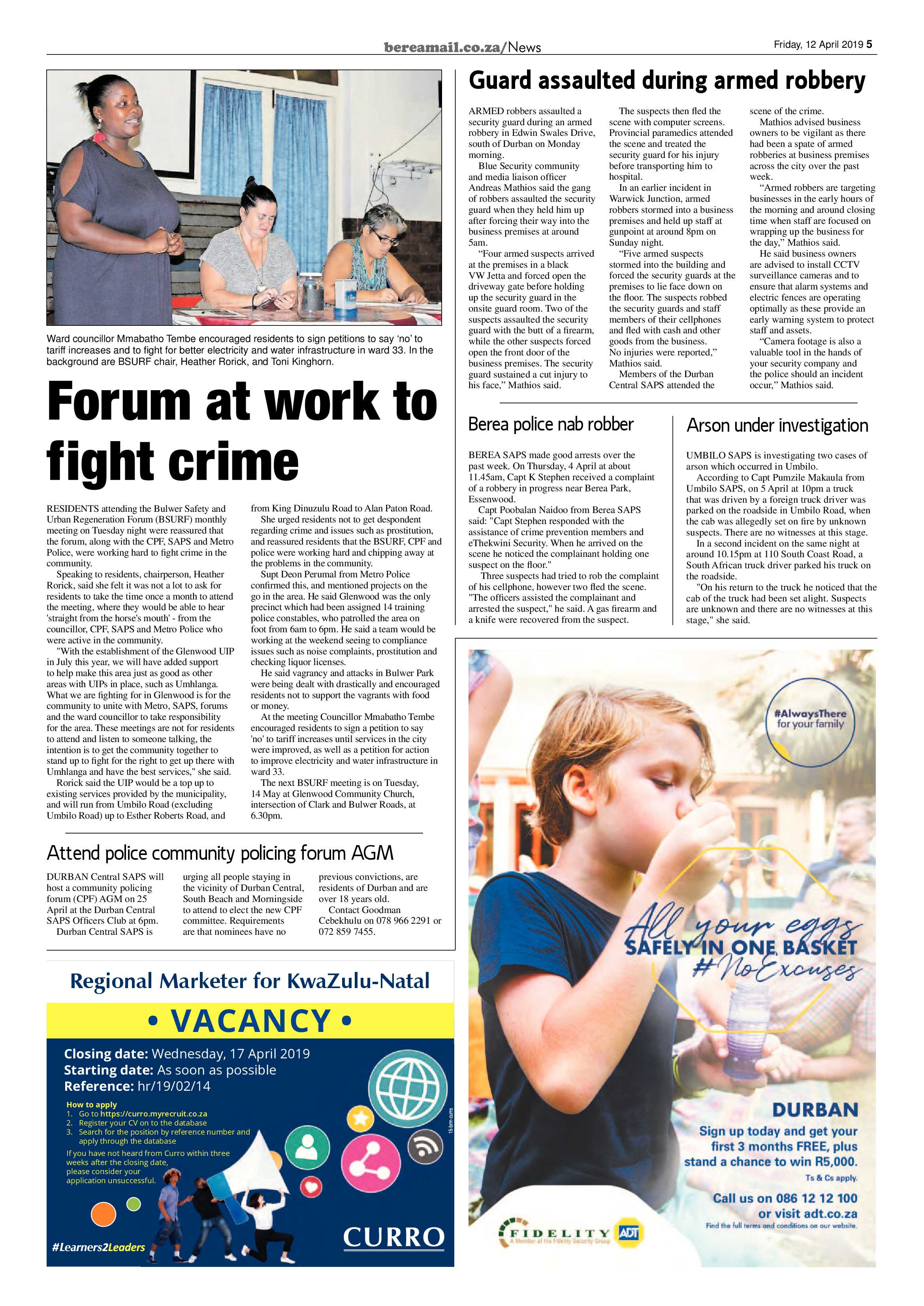 Berea Mail 12 April 2019 page 5