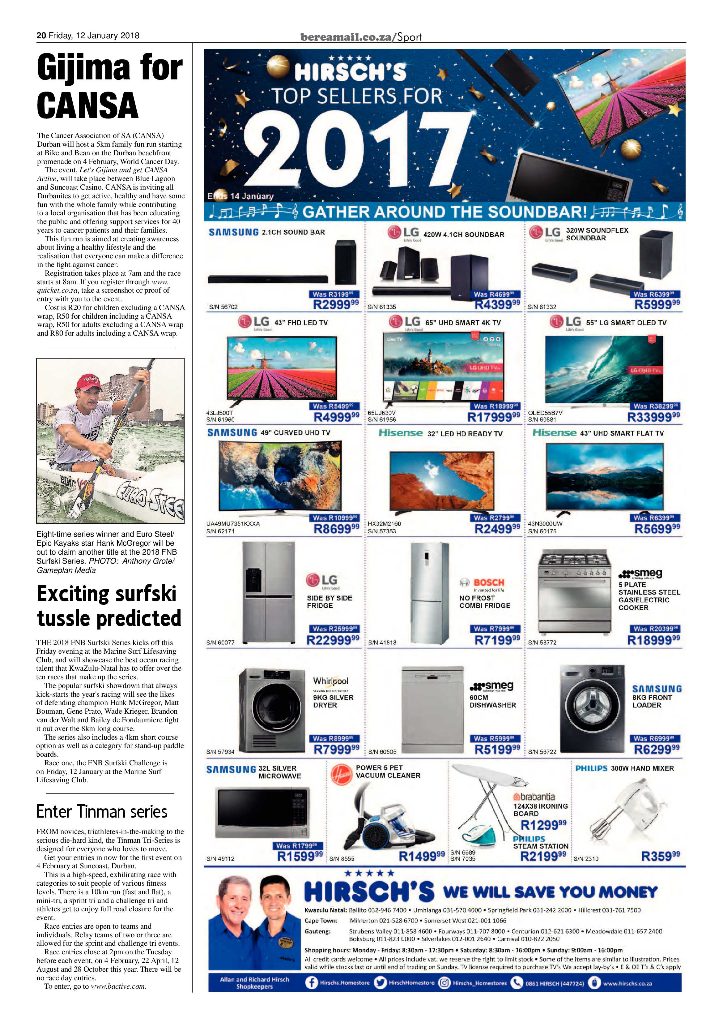 Berea Mail 12 January 2017 page 20