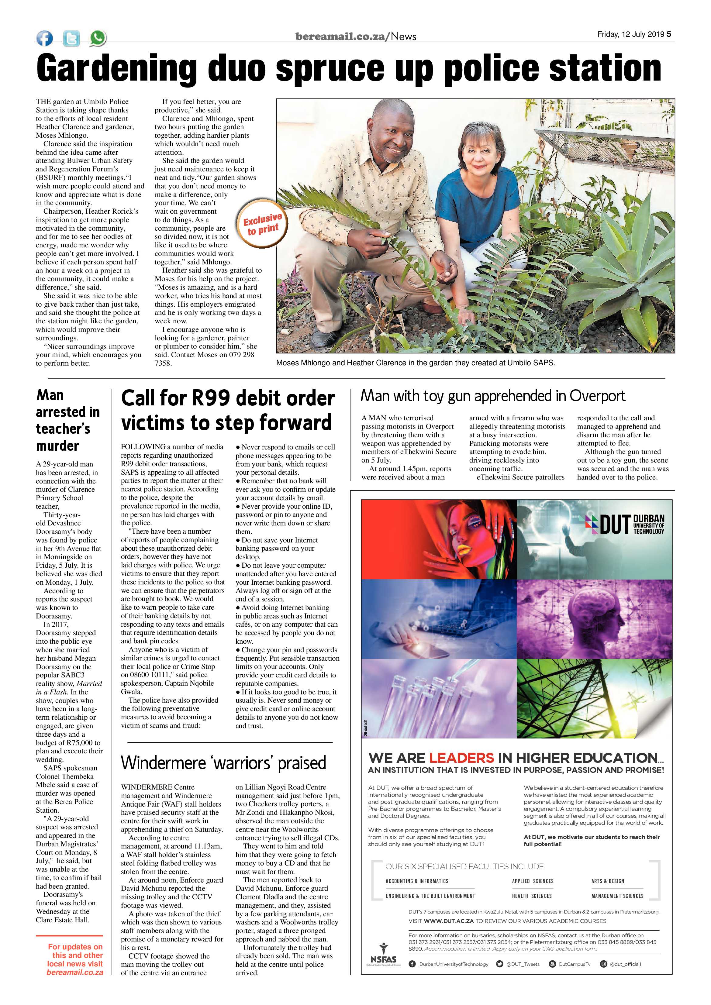 Berea Mail 12 July 2019 page 5