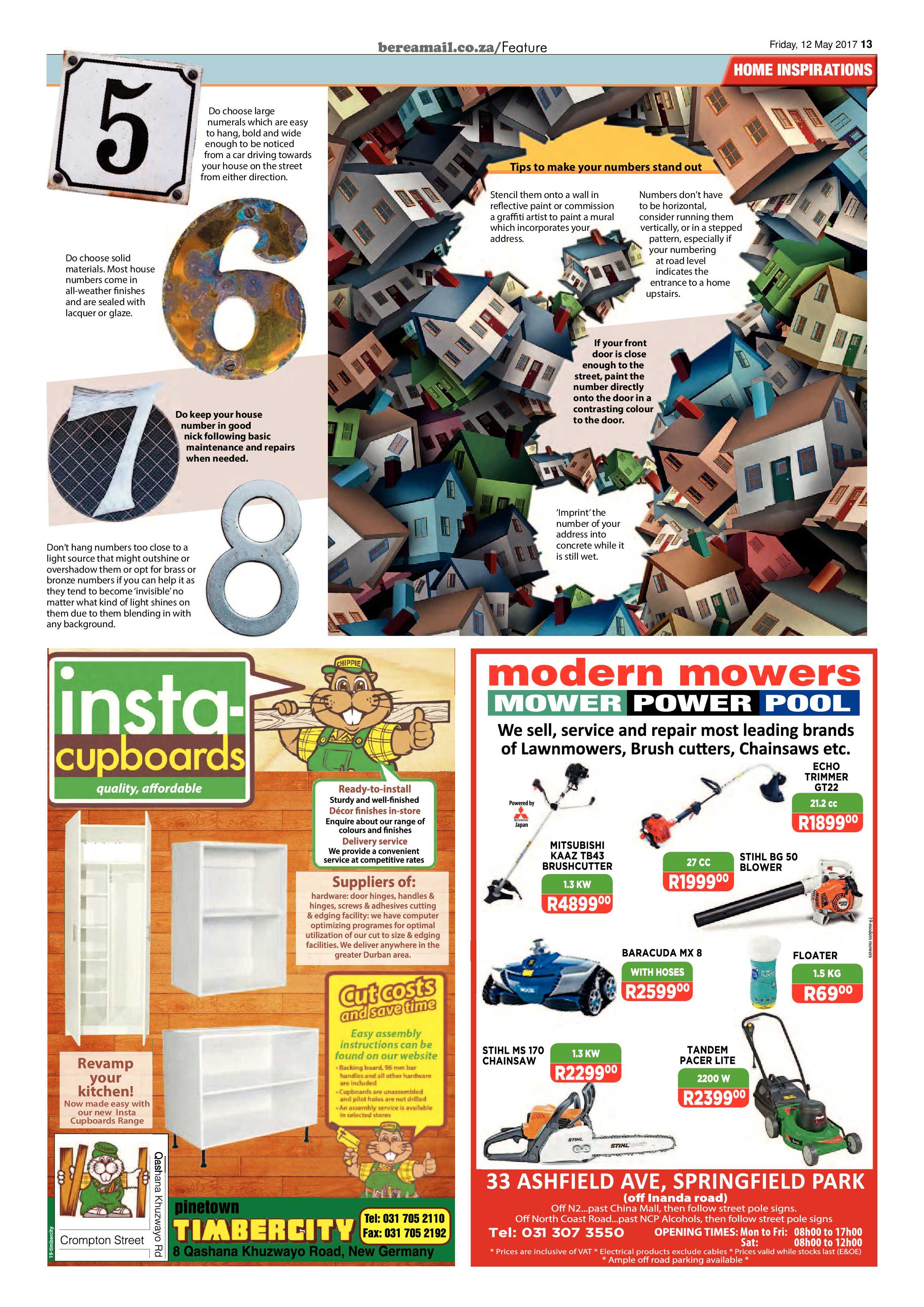 Berea Mail 12 May 2017 page 13