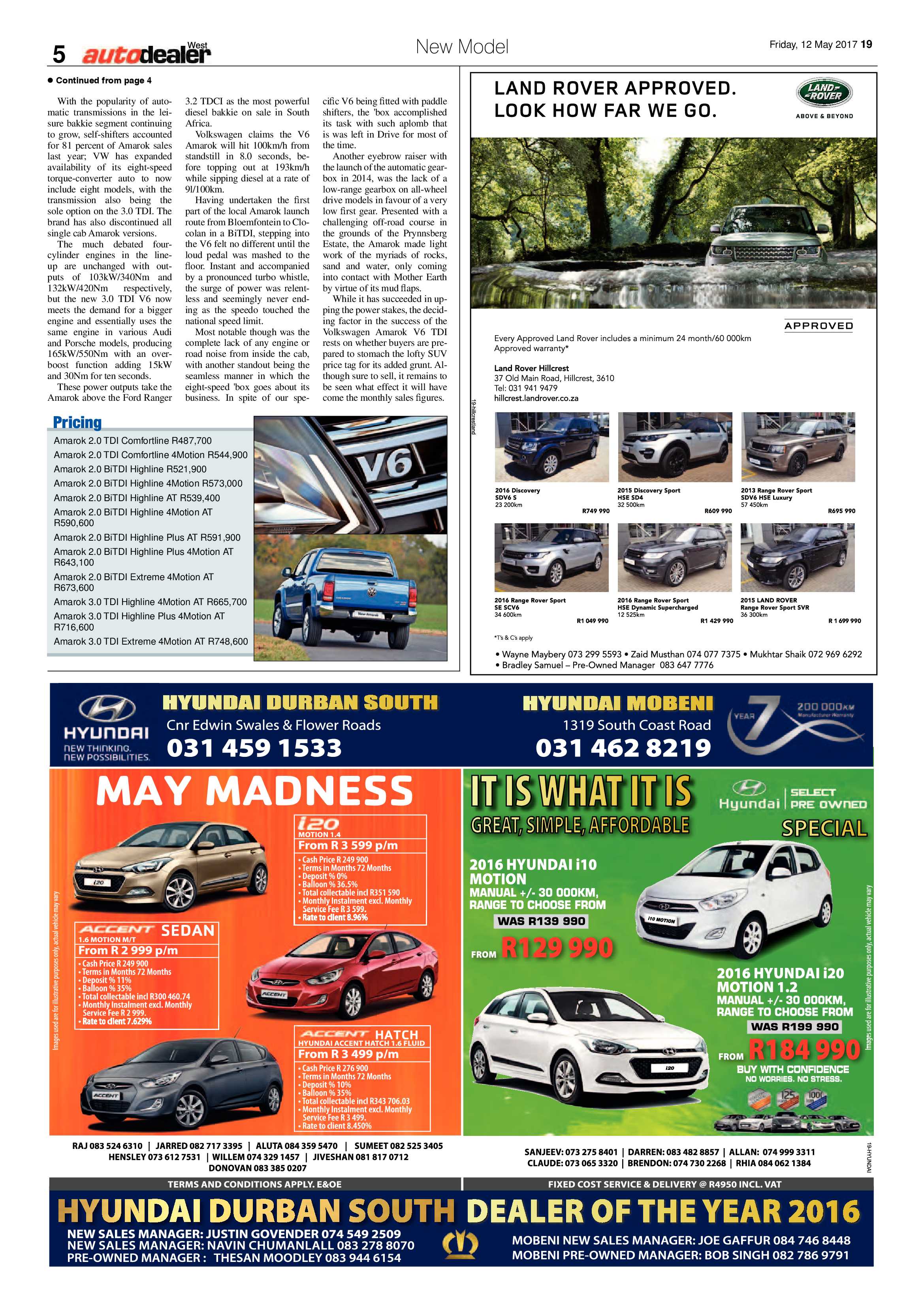 Berea Mail 12 May 2017 page 19