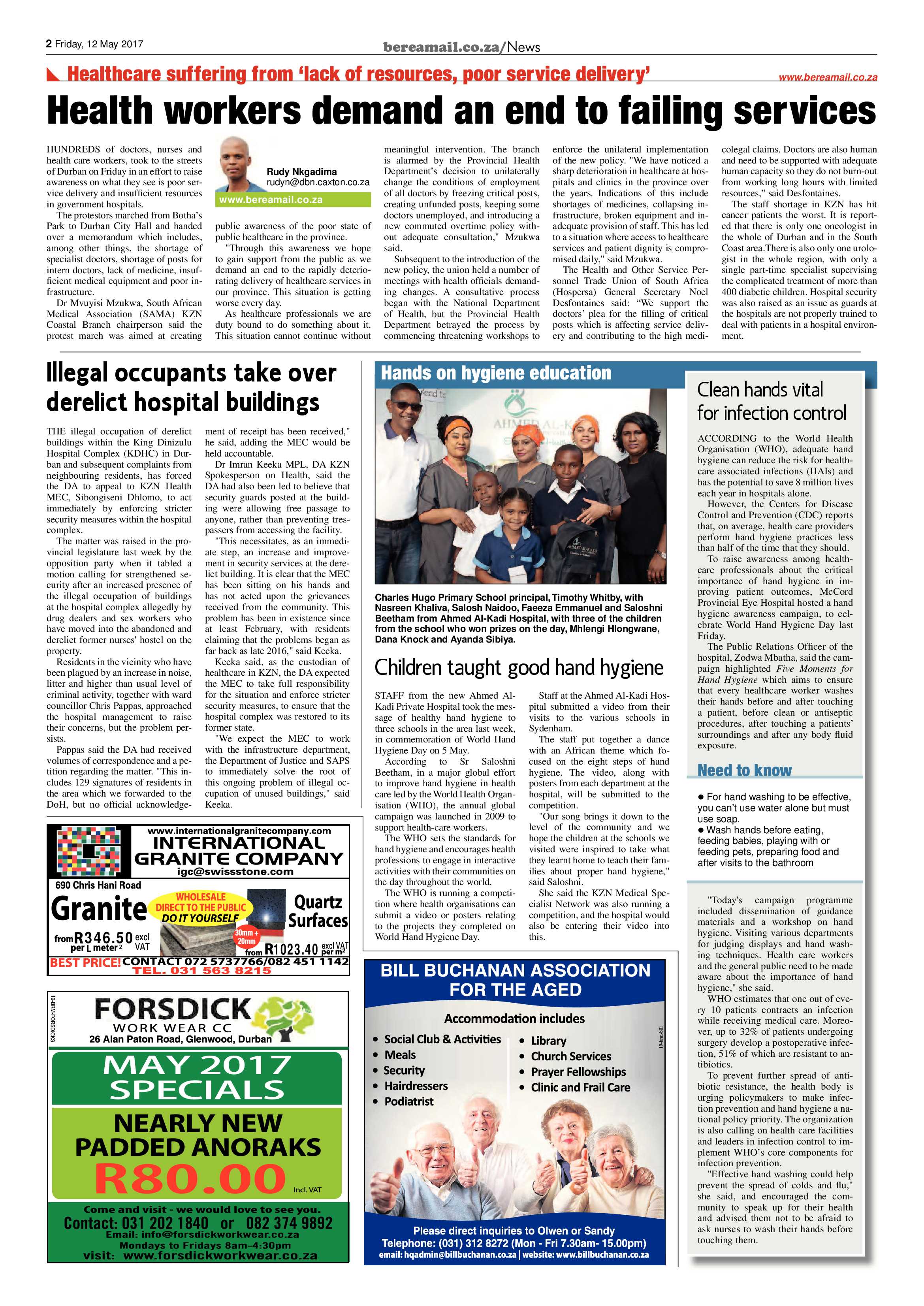 Berea Mail 12 May 2017 page 2