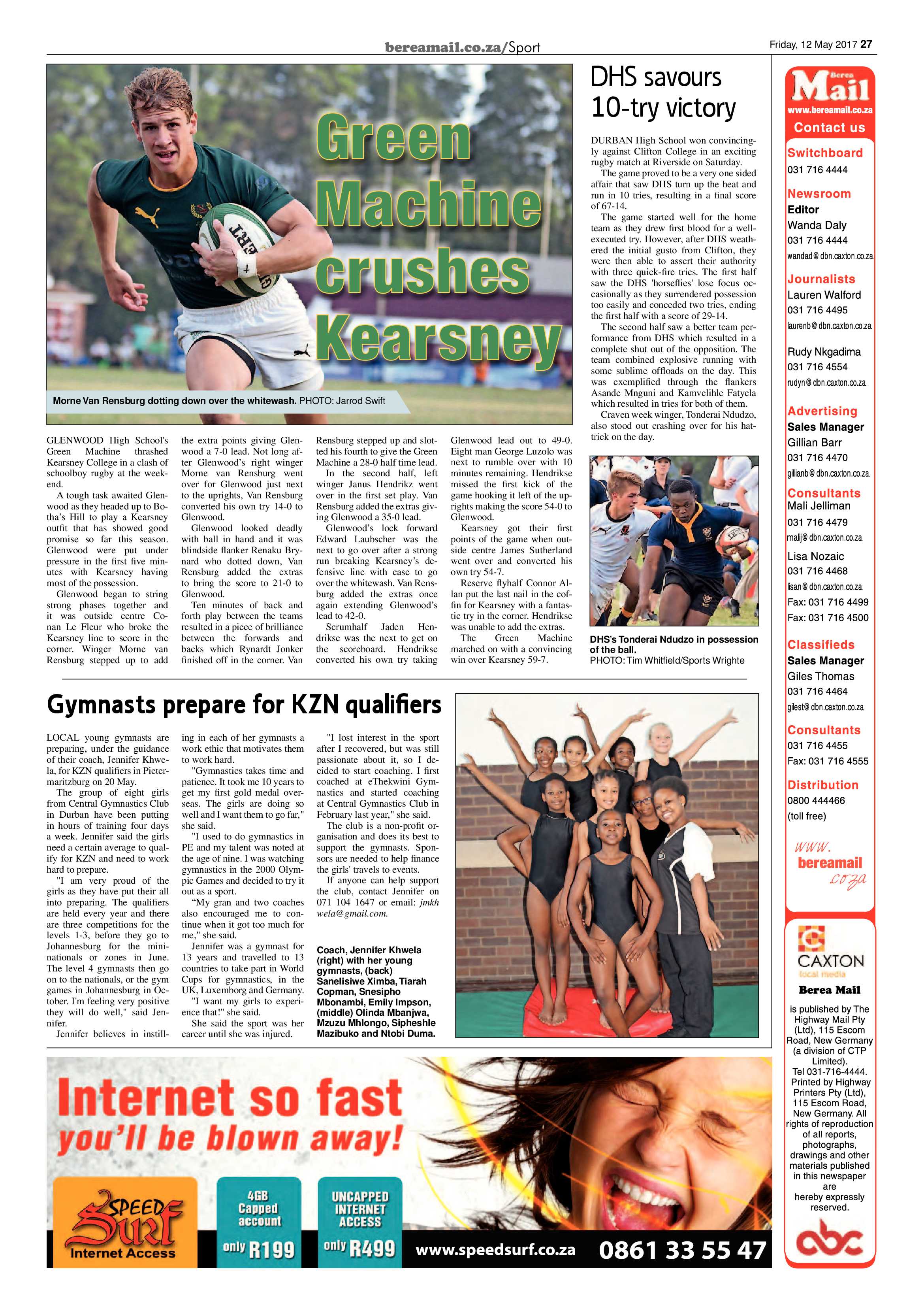 Berea Mail 12 May 2017 page 27