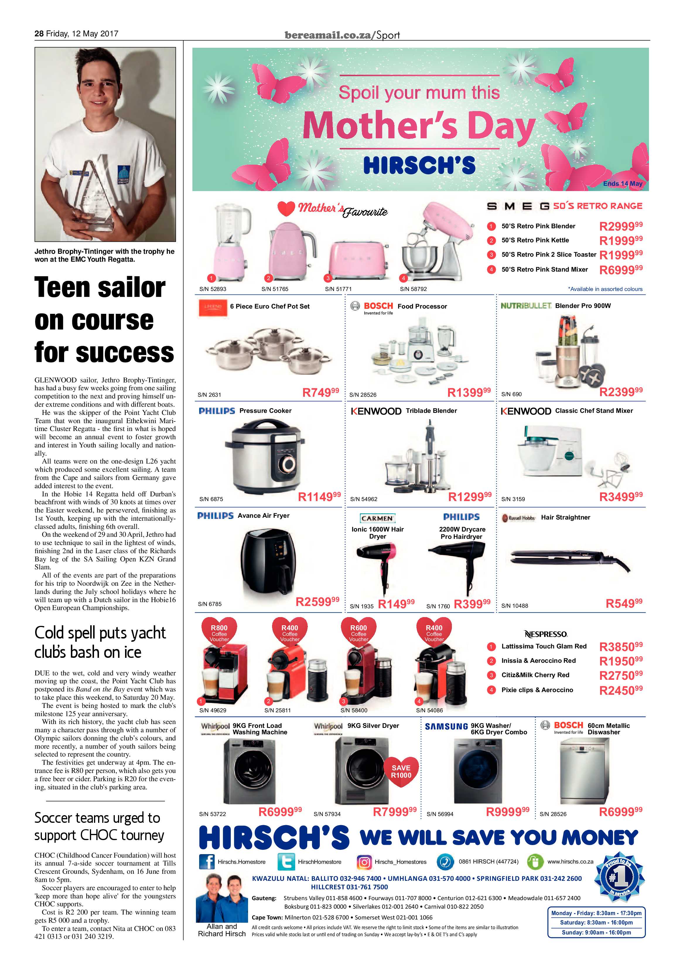 Berea Mail 12 May 2017 page 28