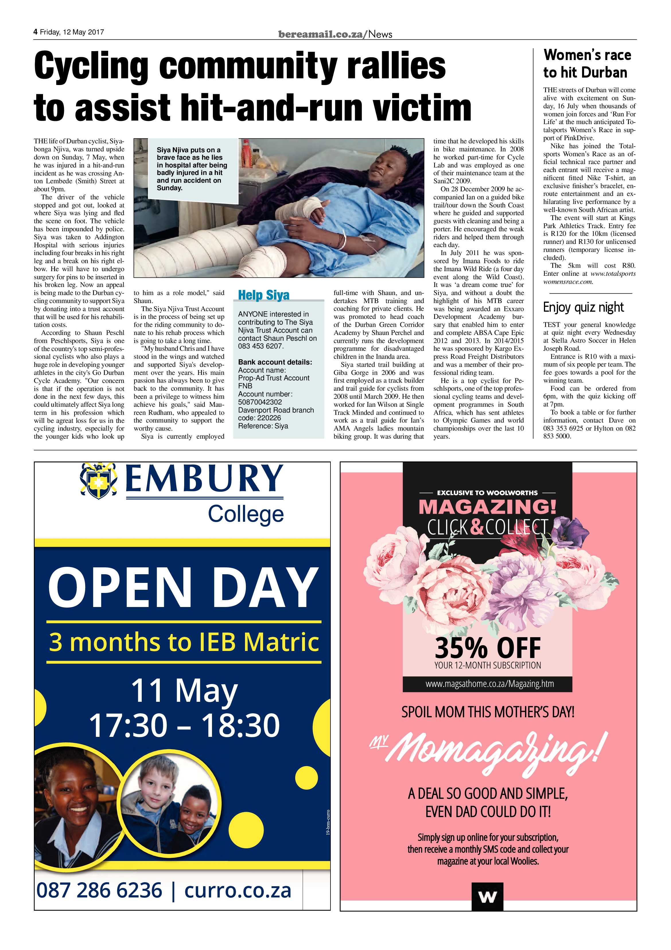 Berea Mail 12 May 2017 page 4