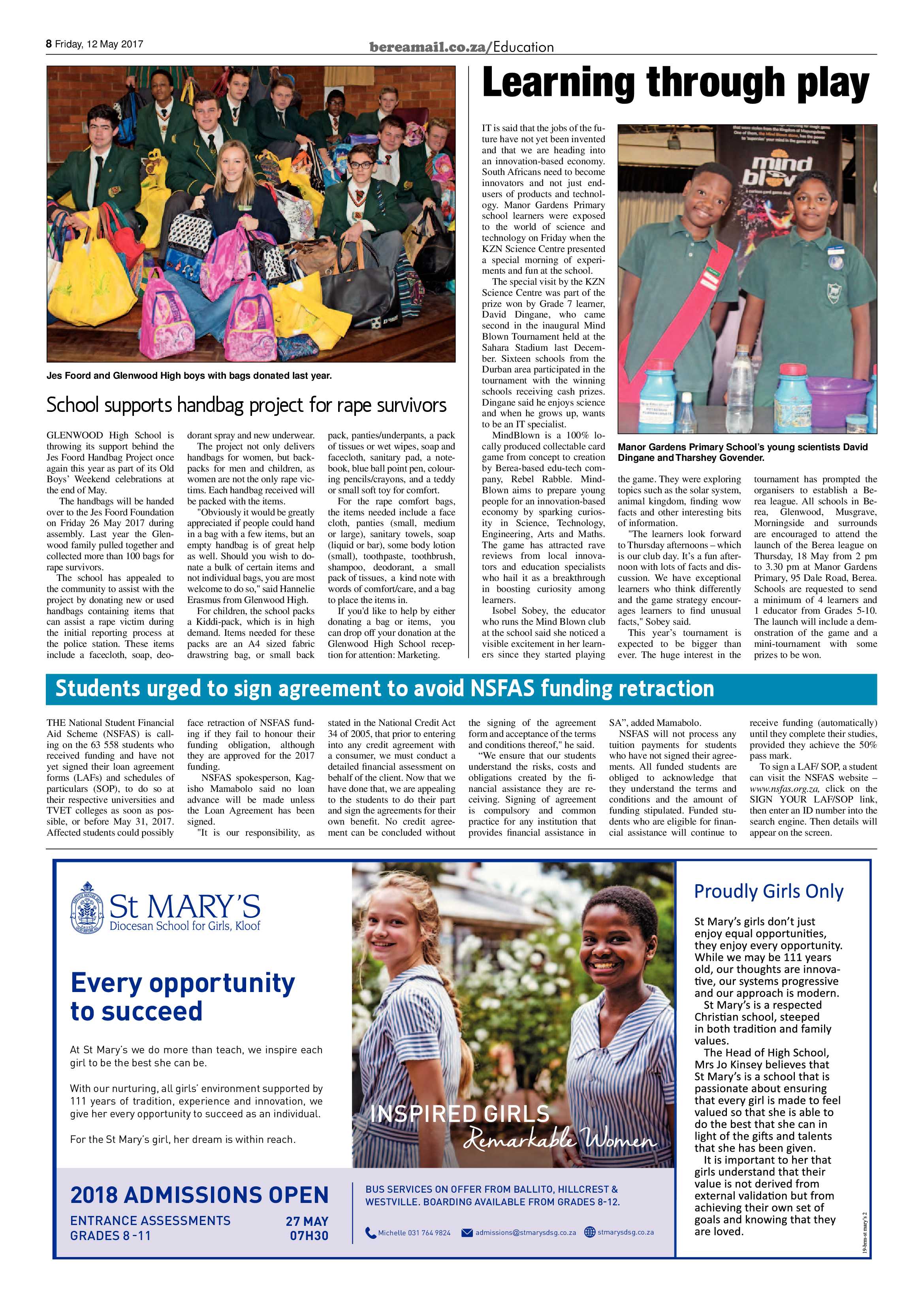 Berea Mail 12 May 2017 page 8