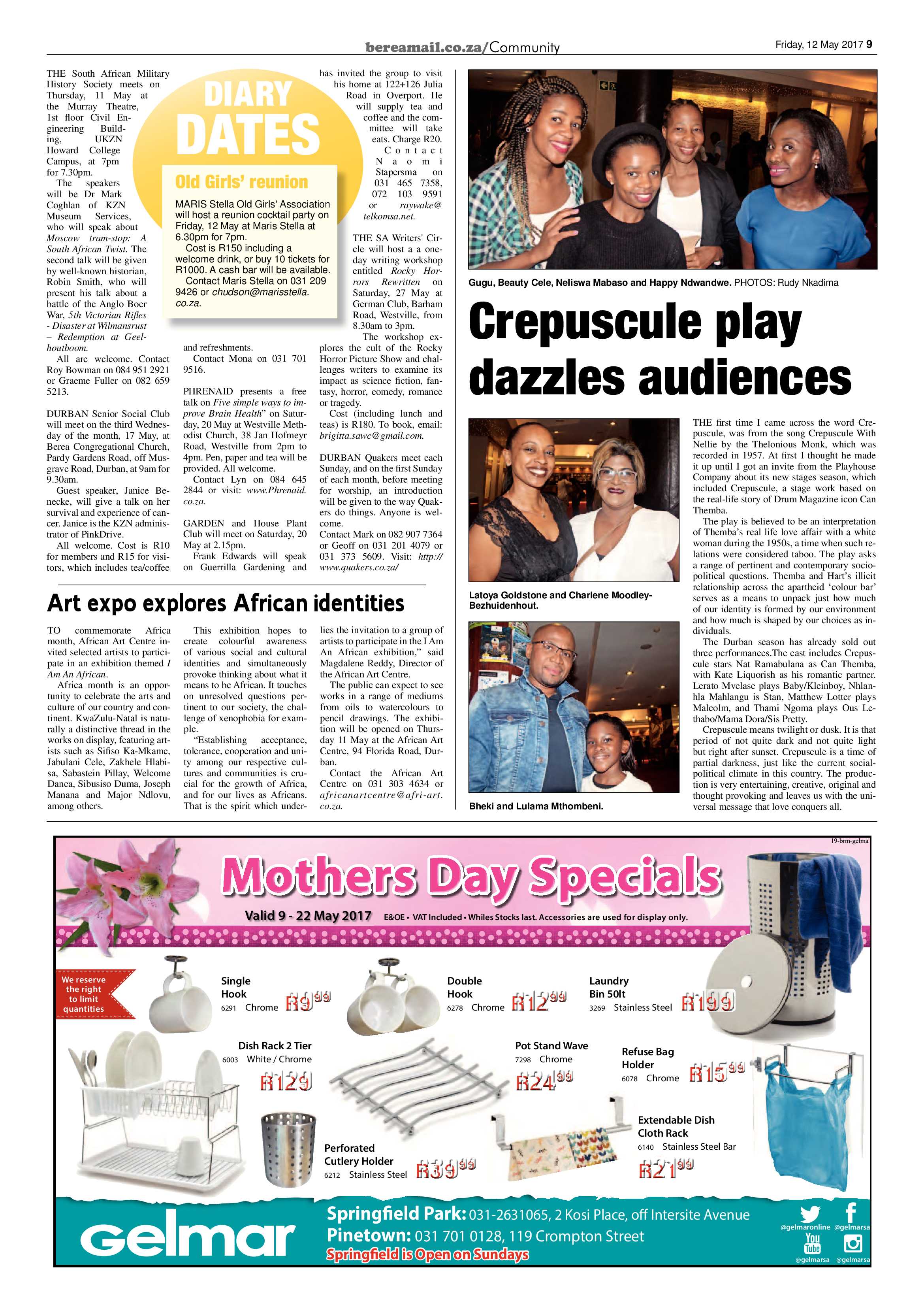 Berea Mail 12 May 2017 page 9