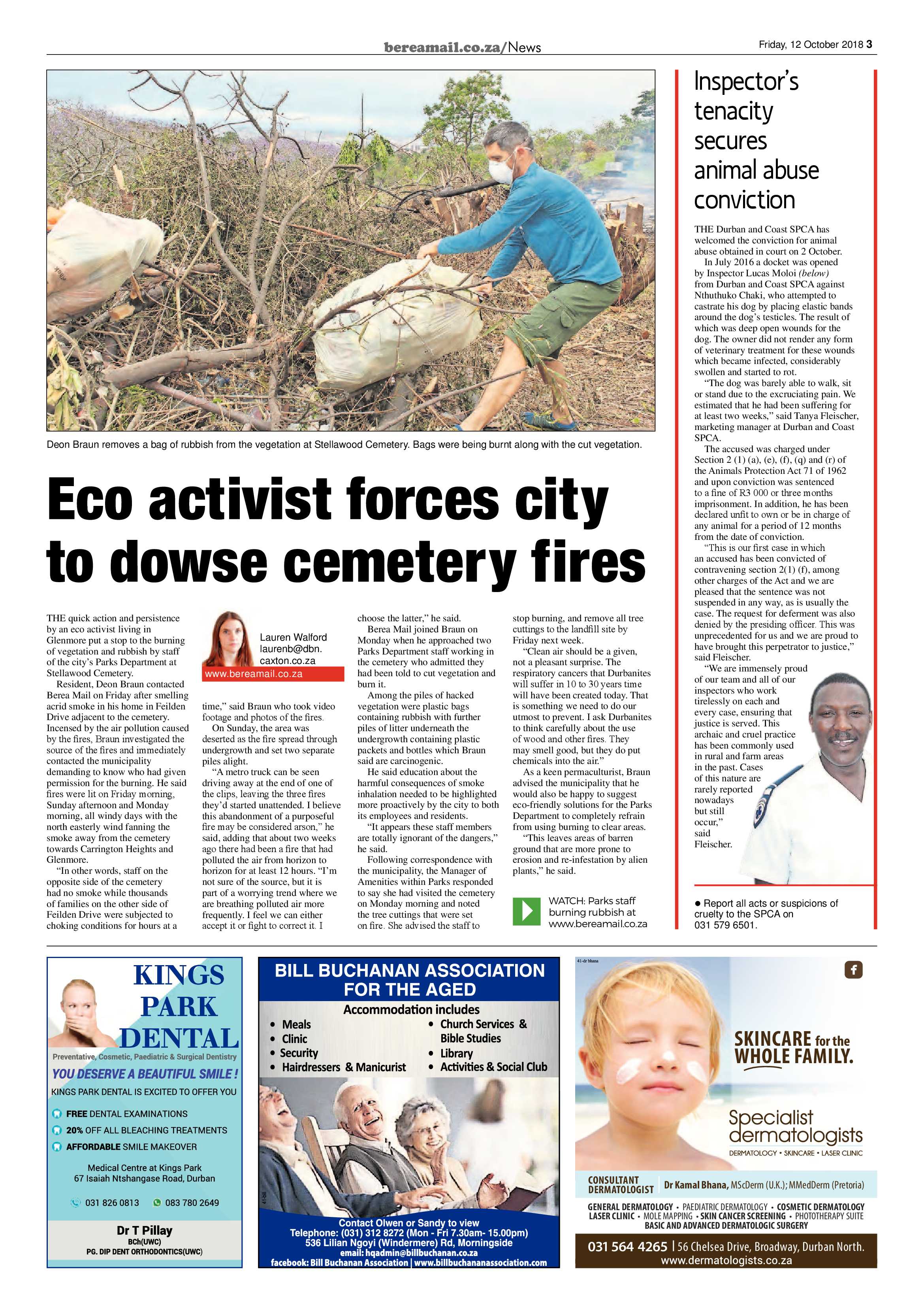 Berea Mail 12 October 2018 page 3