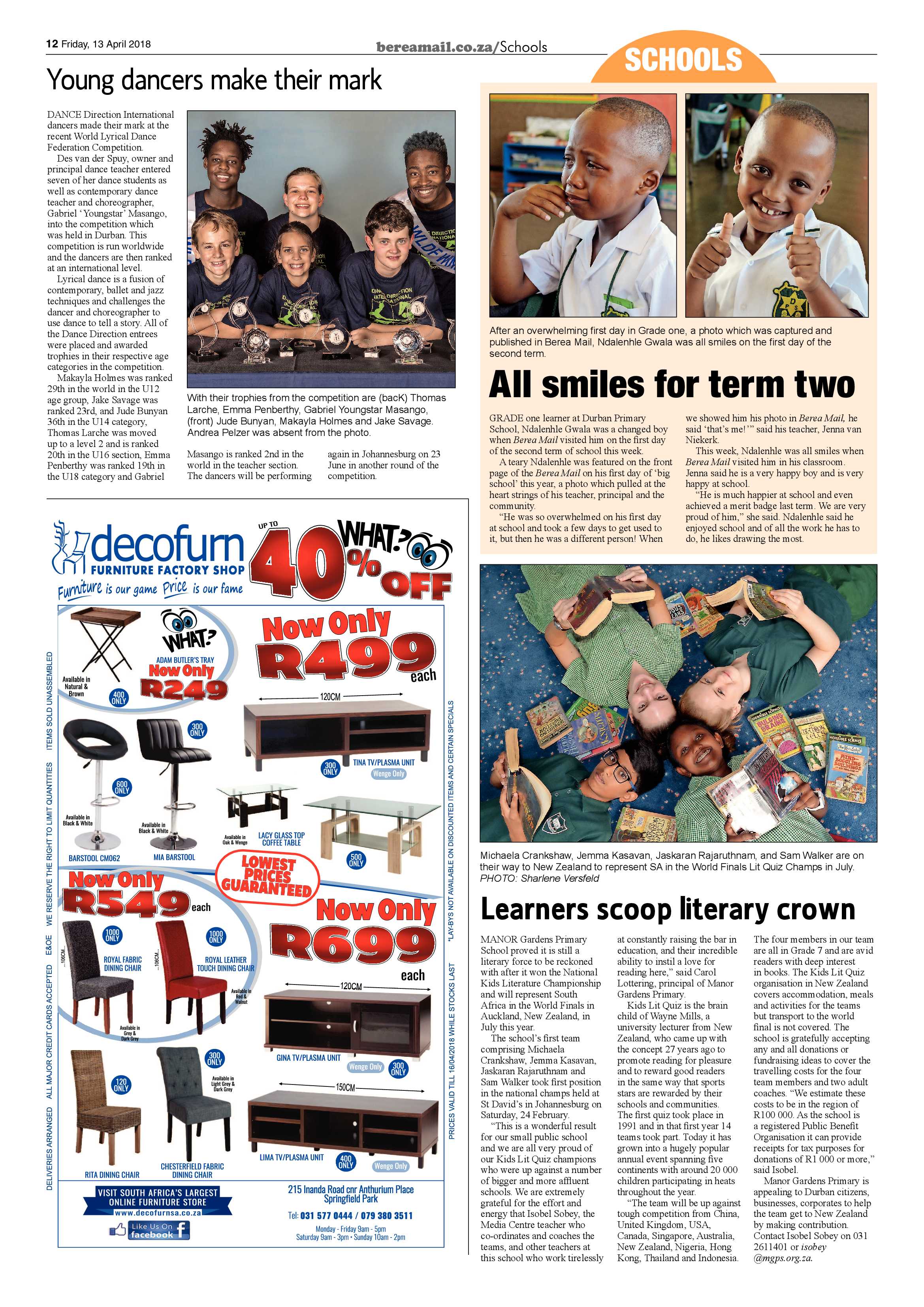 Berea Mail 13 April 2018 page 12