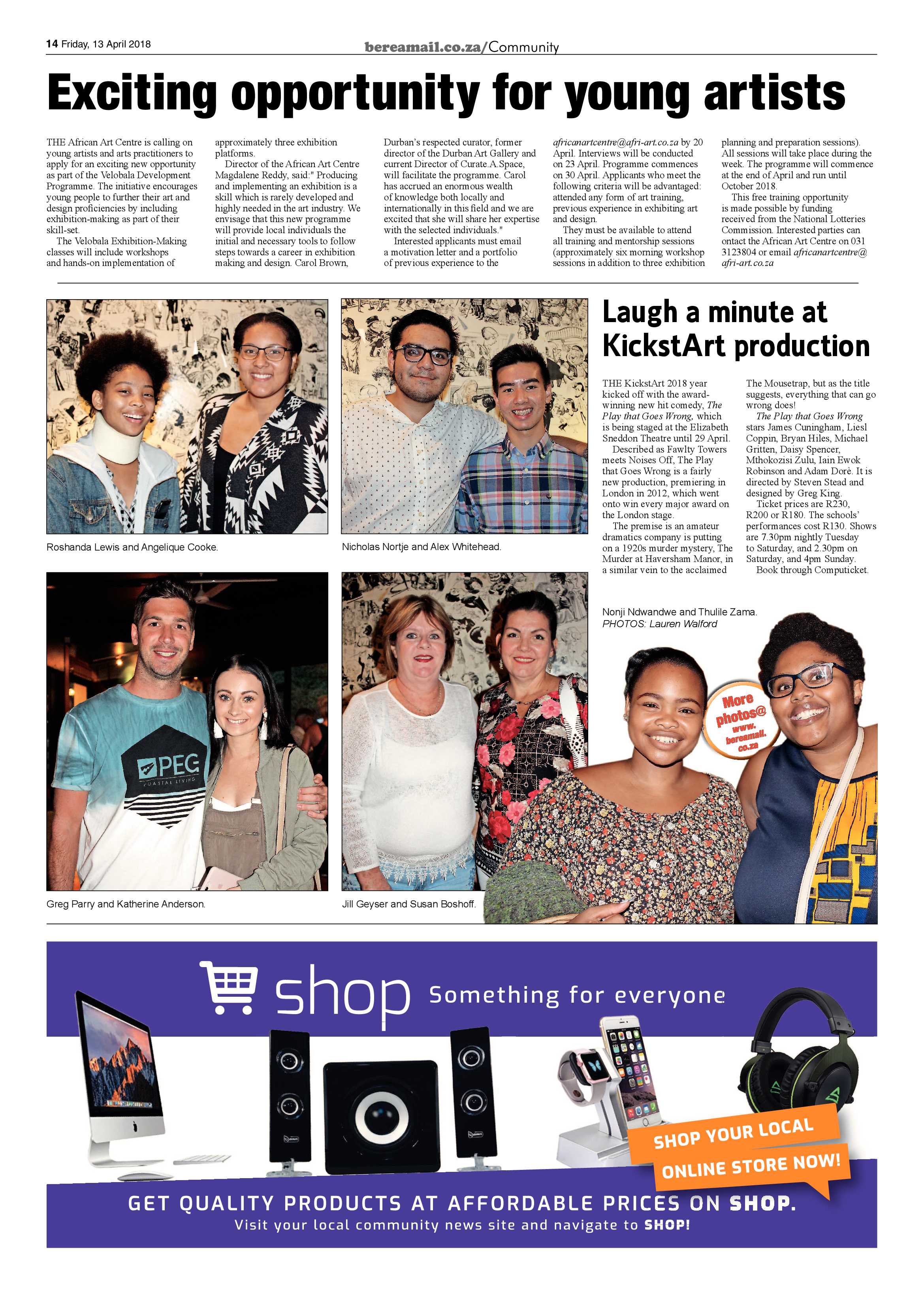 Berea Mail 13 April 2018 page 14