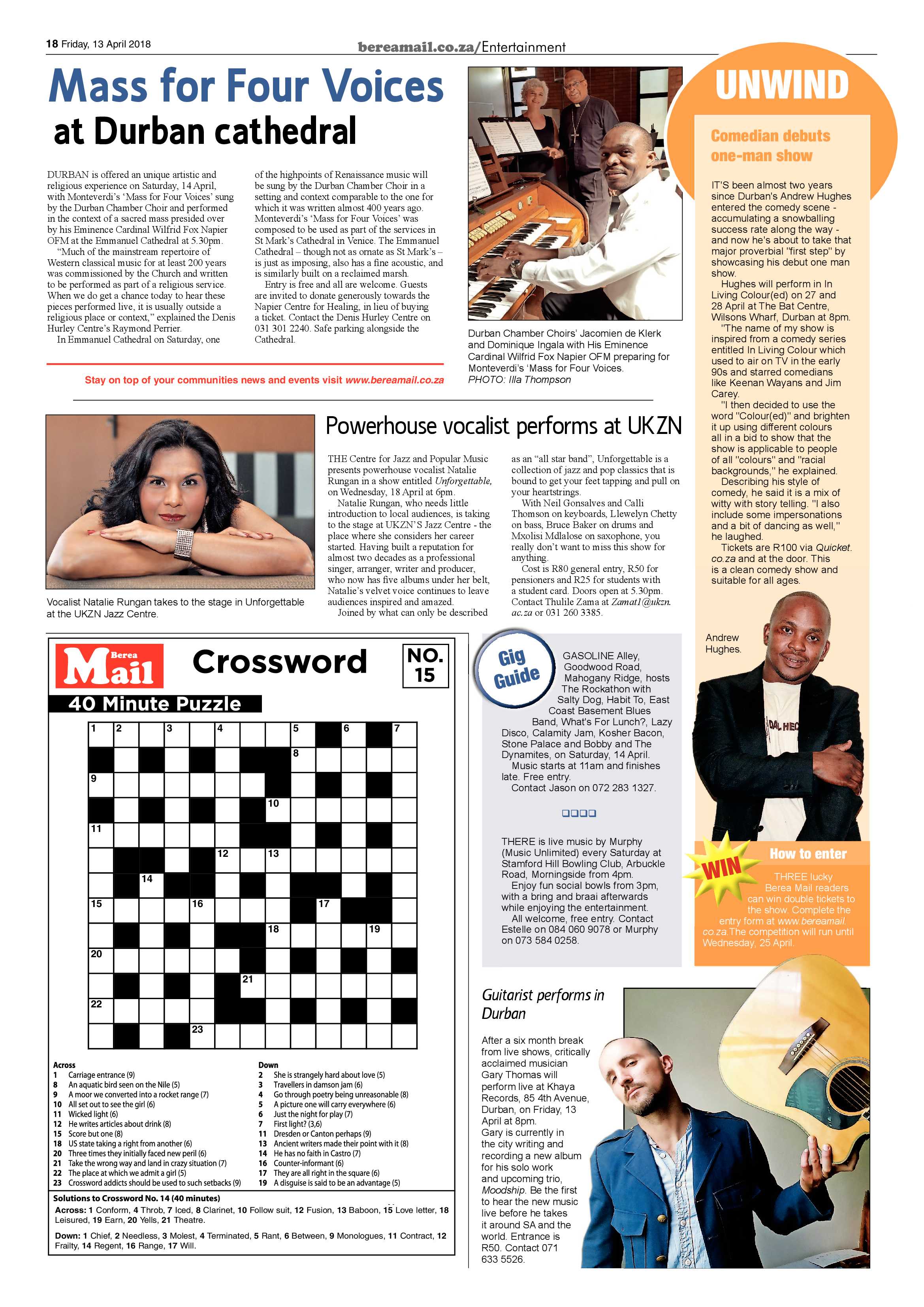 Berea Mail 13 April 2018 page 18