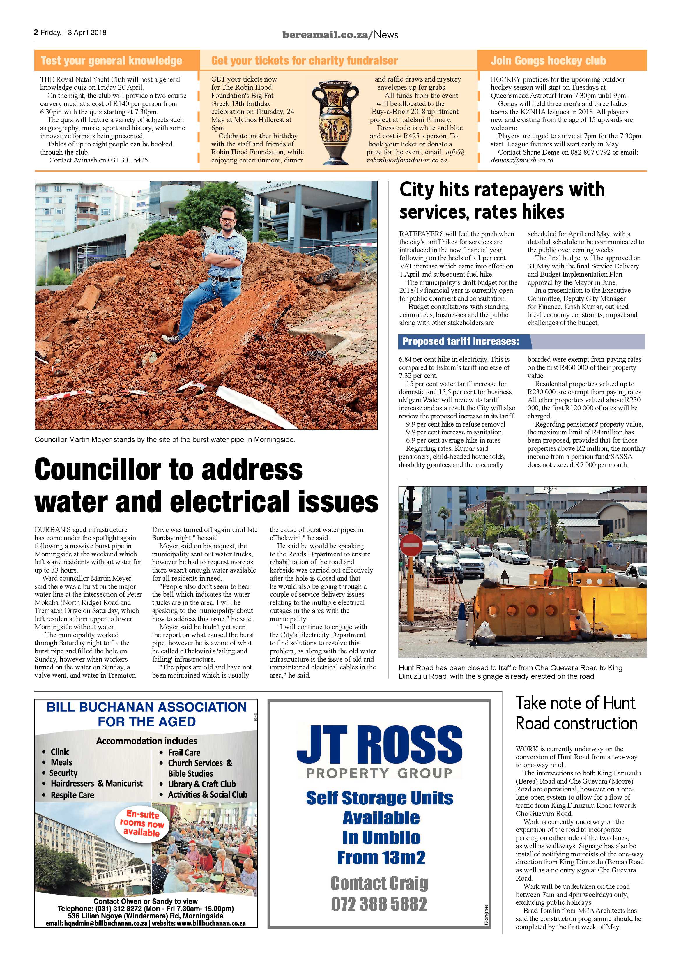 Berea Mail 13 April 2018 page 2