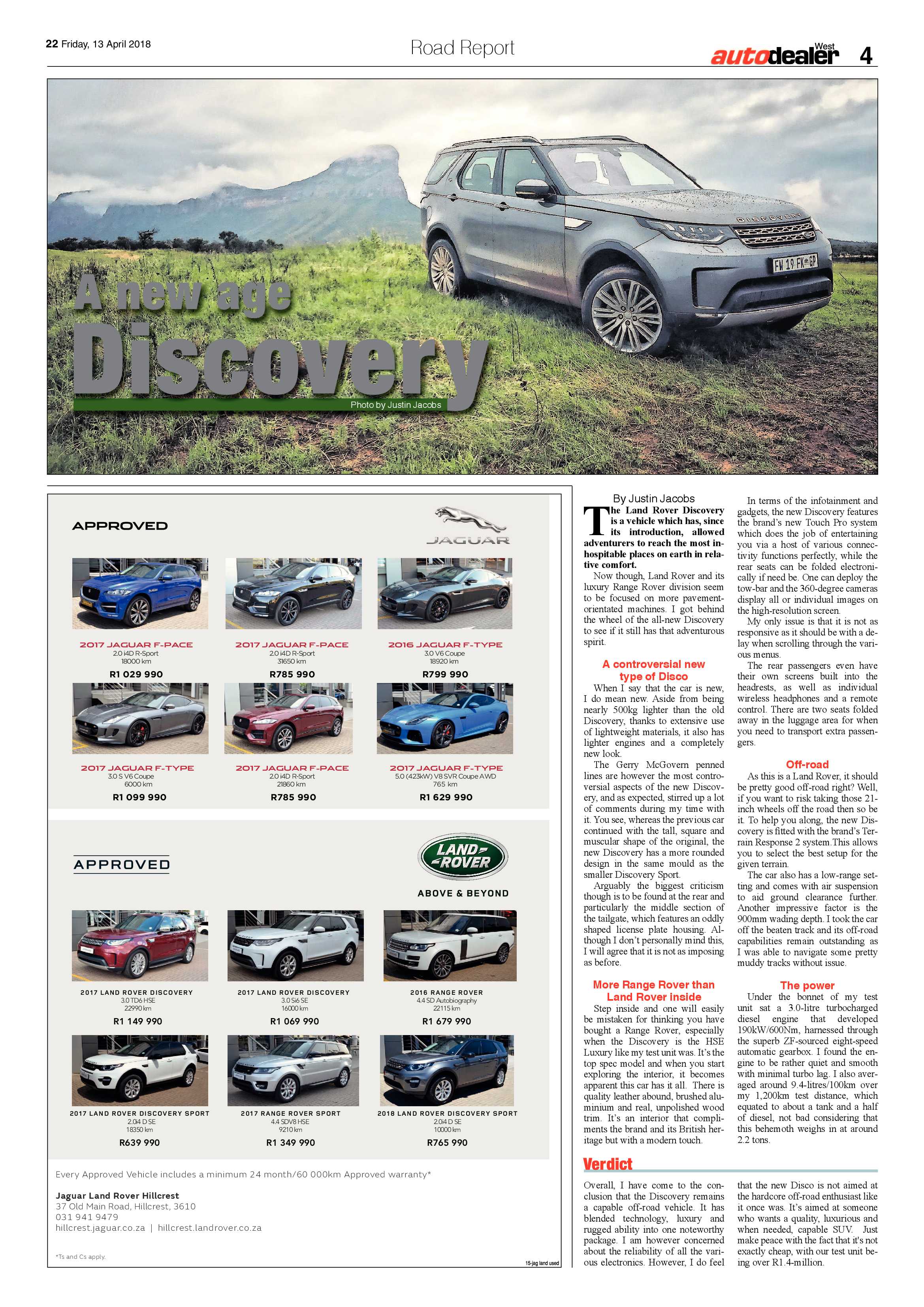 Berea Mail 13 April 2018 page 22