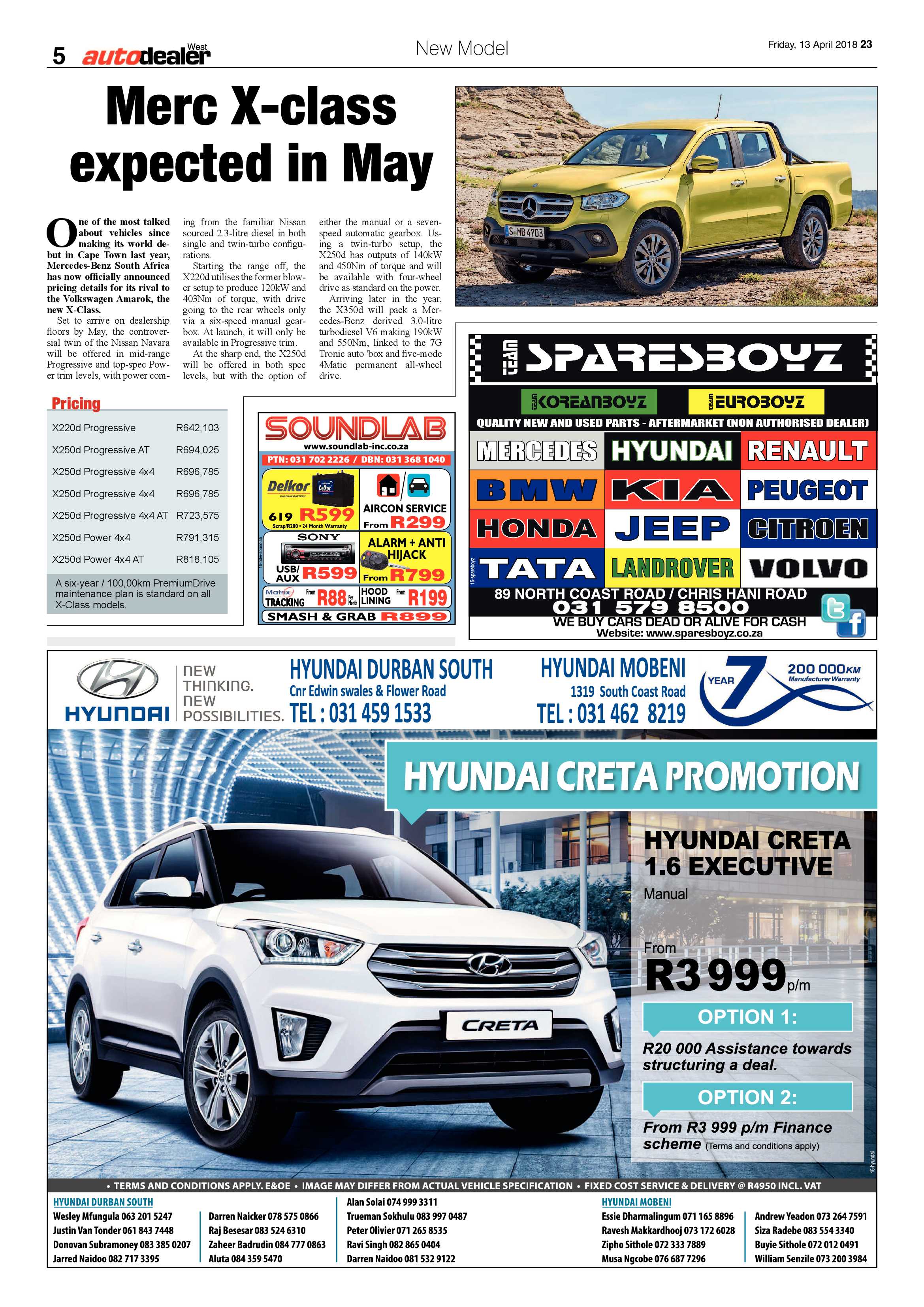 Berea Mail 13 April 2018 page 23