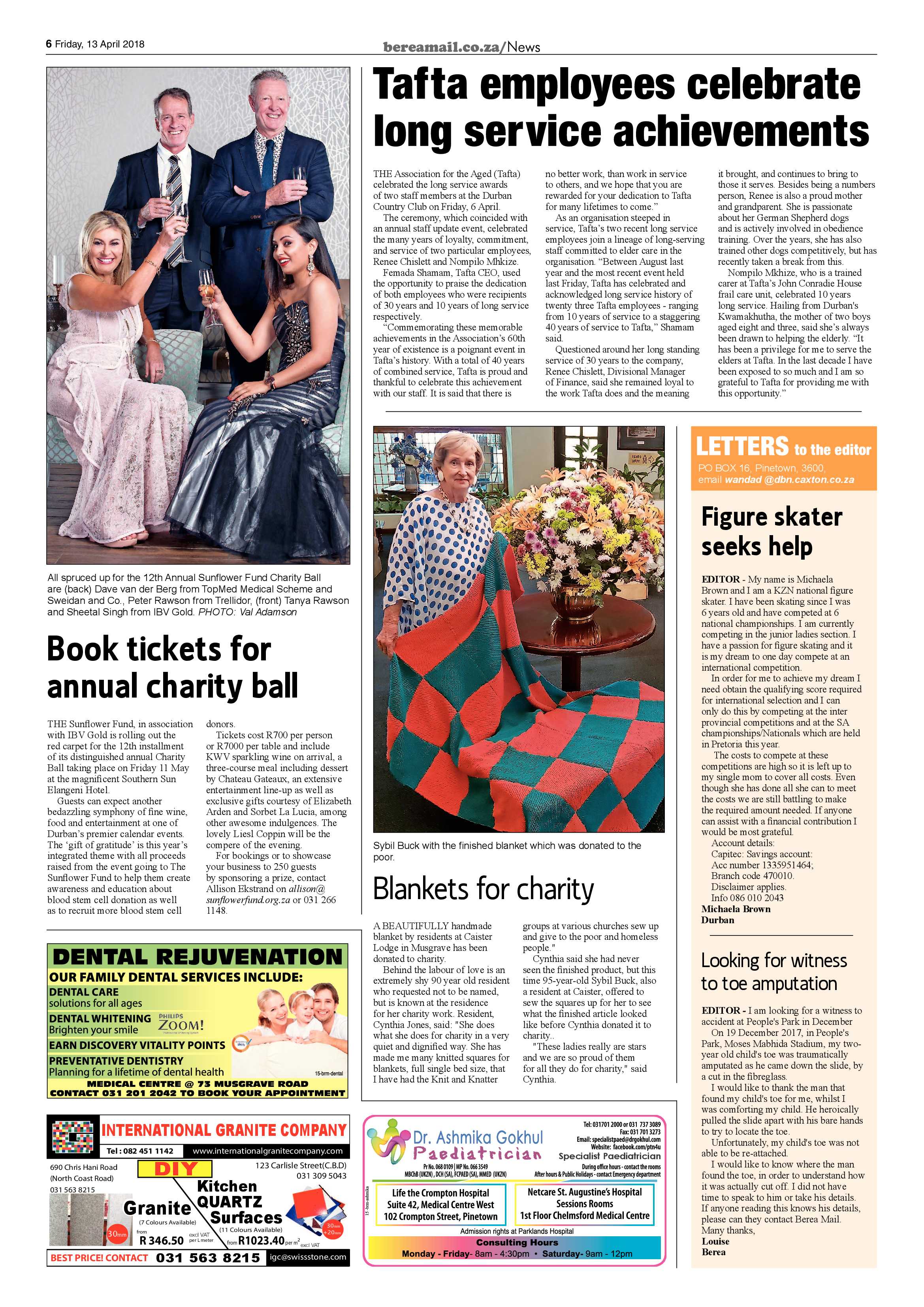 Berea Mail 13 April 2018 page 6
