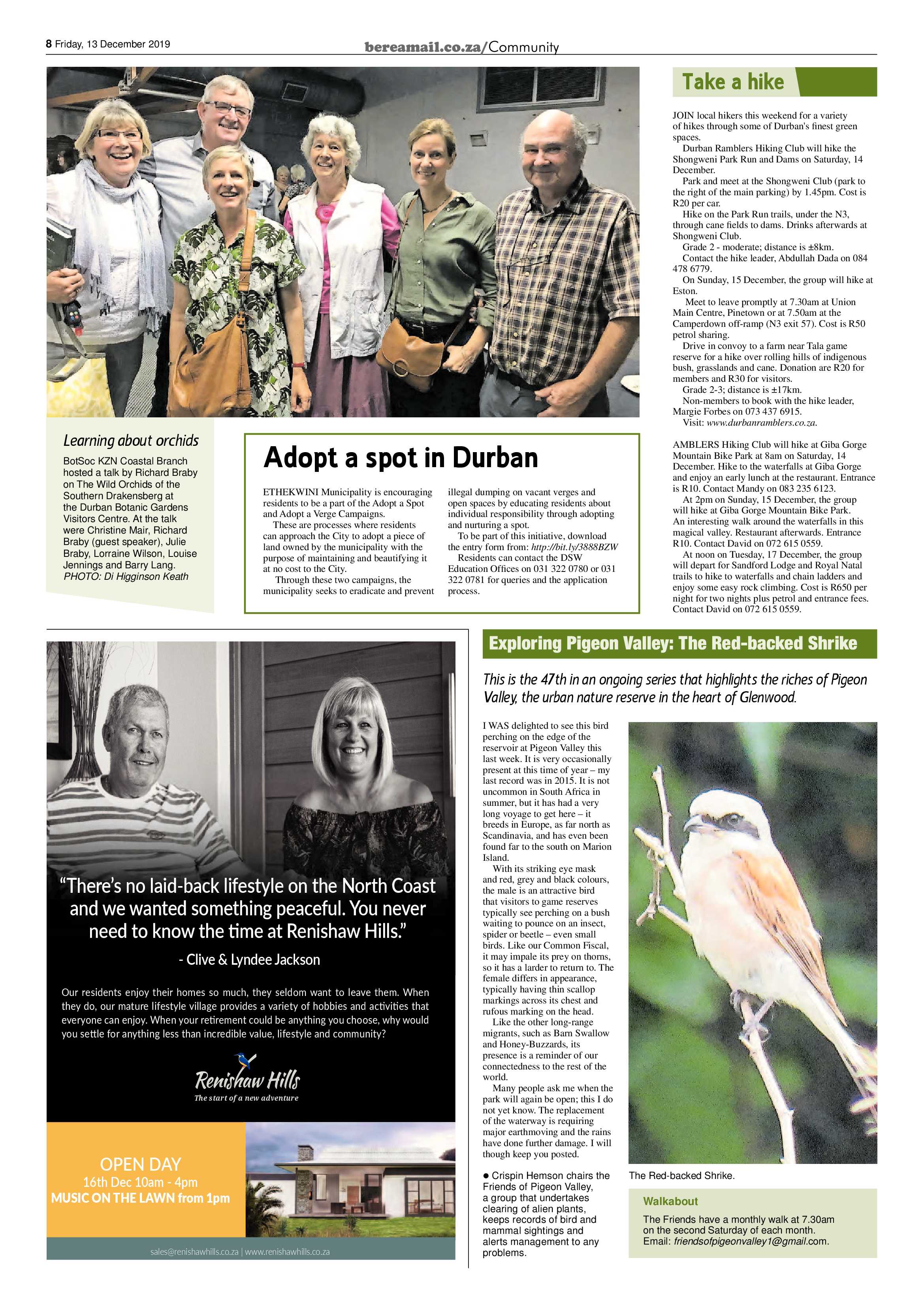 Berea Mail 13 December 2019 page 8