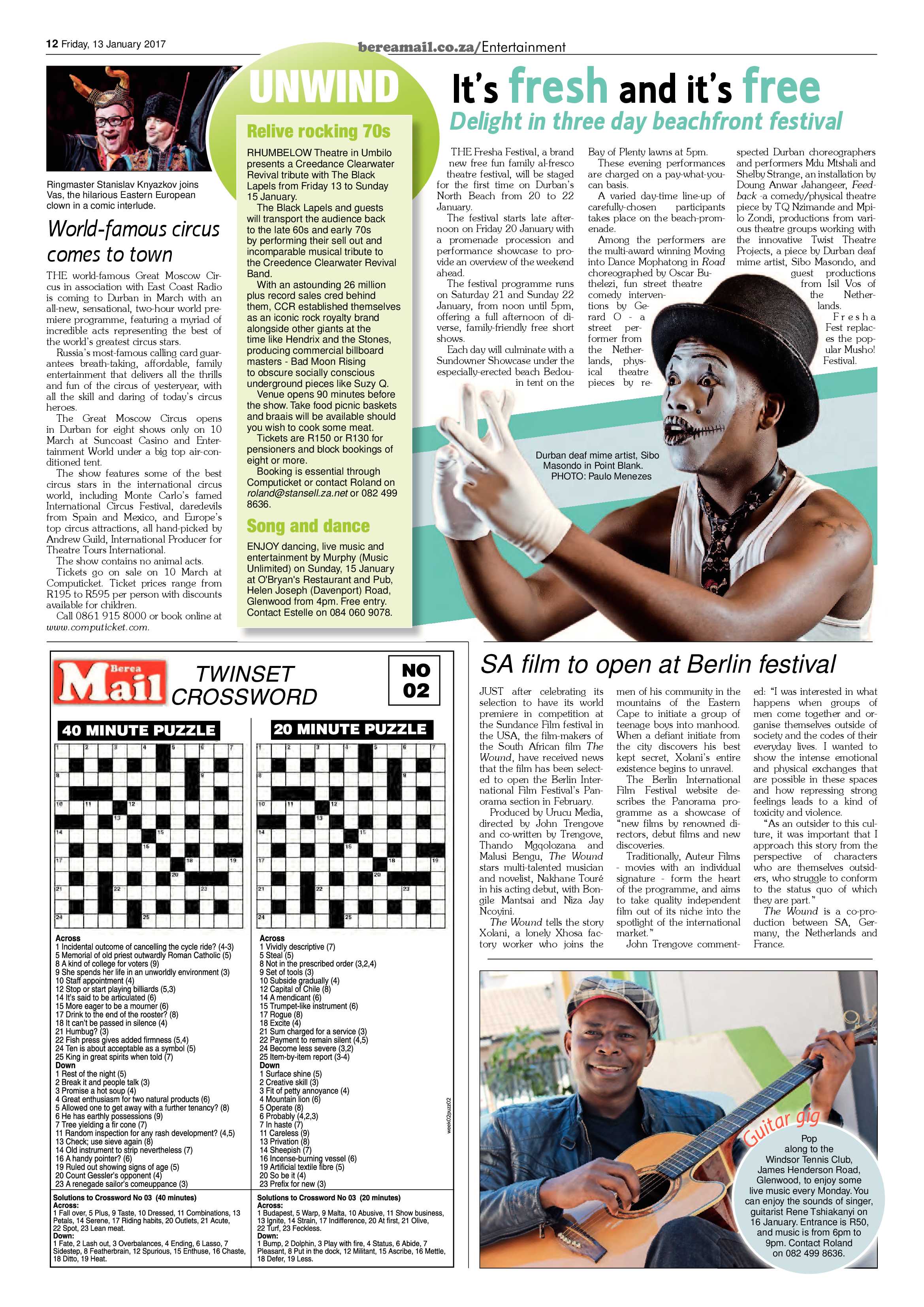 Berea Mail 13 January 2017 page 12