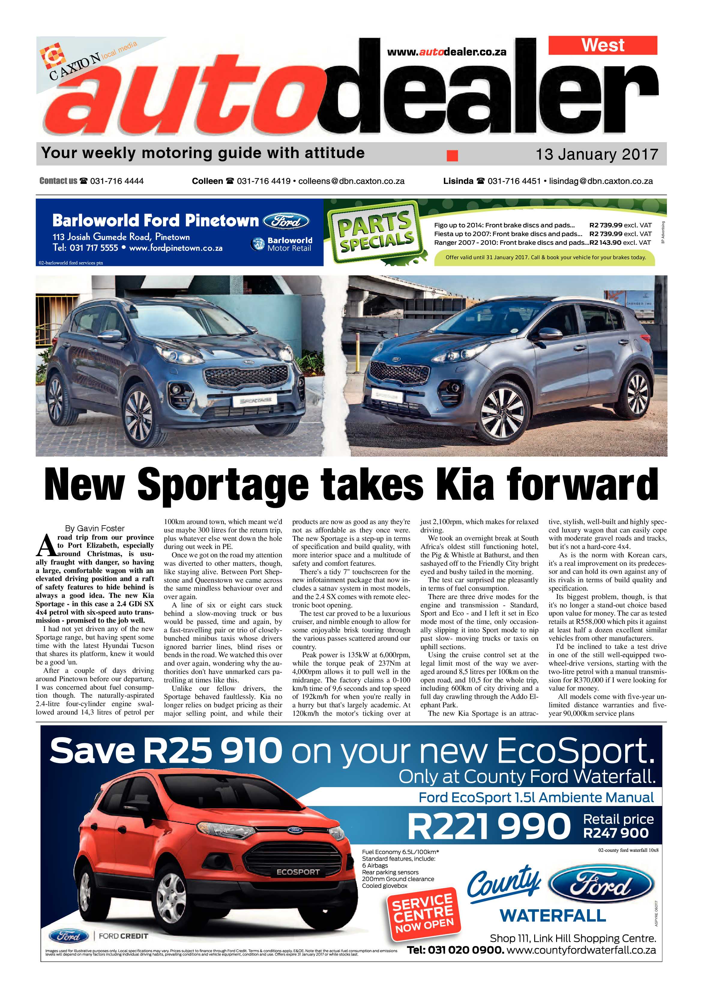 Berea Mail 13 January 2017 page 13