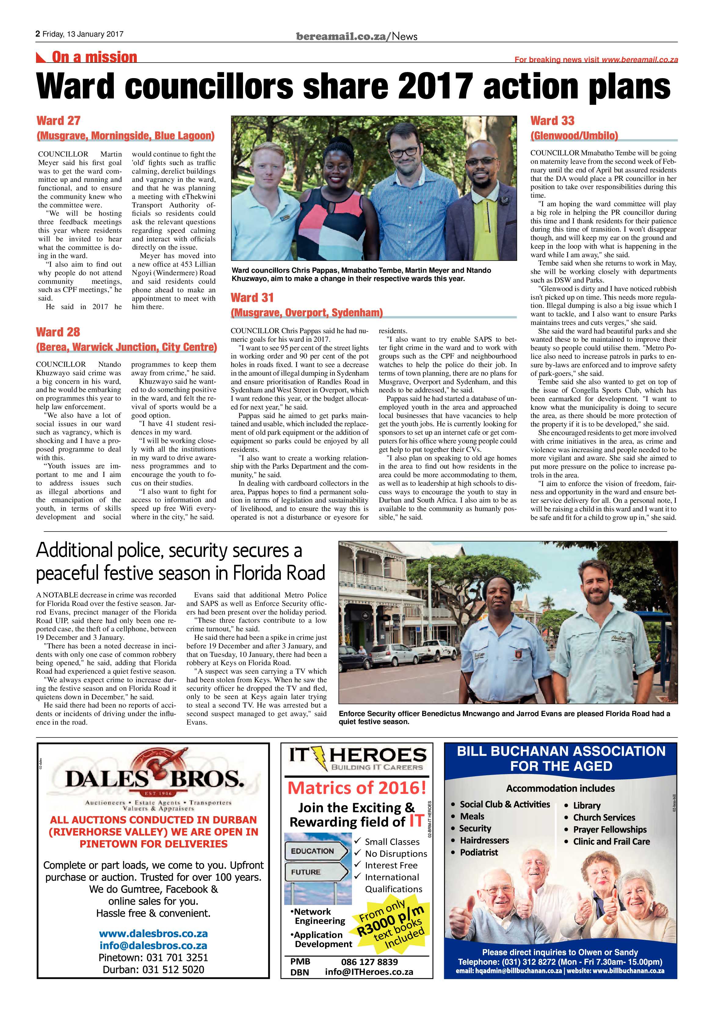 Berea Mail 13 January 2017 page 2