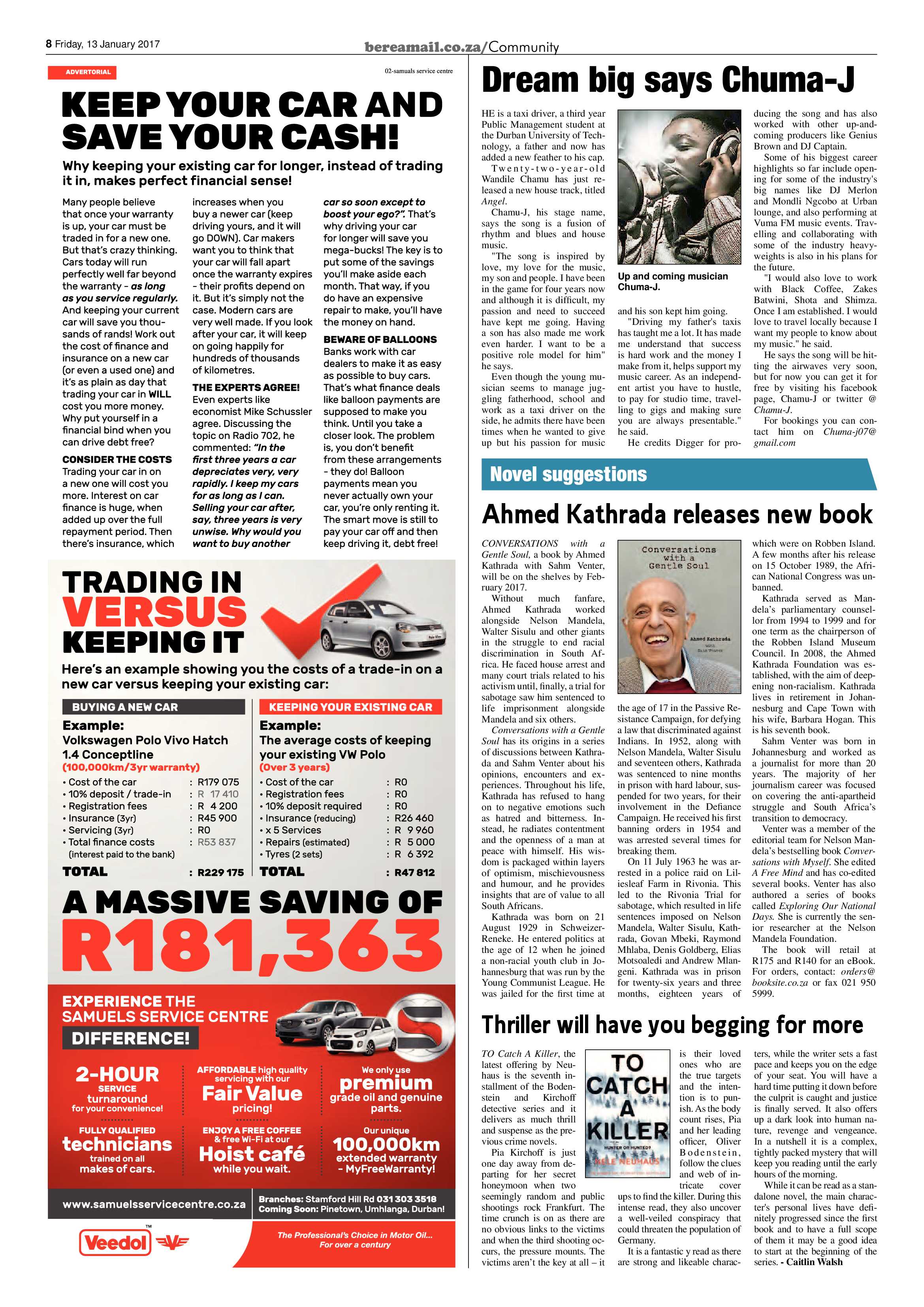 Berea Mail 13 January 2017 page 8