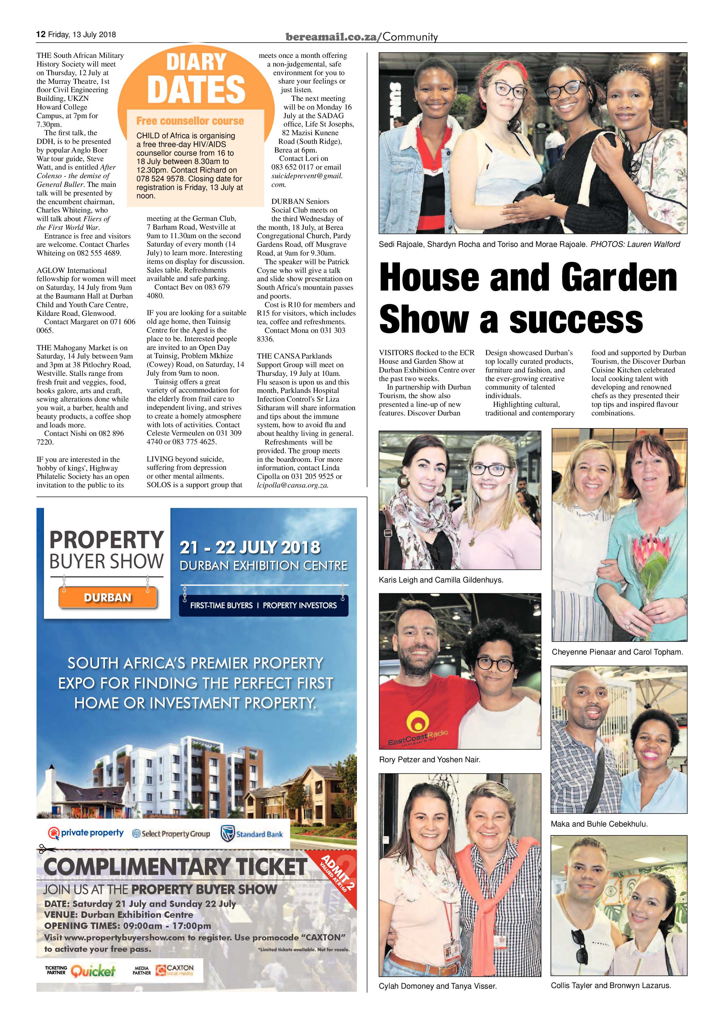 Berea Mail 13 July 2018 page 12