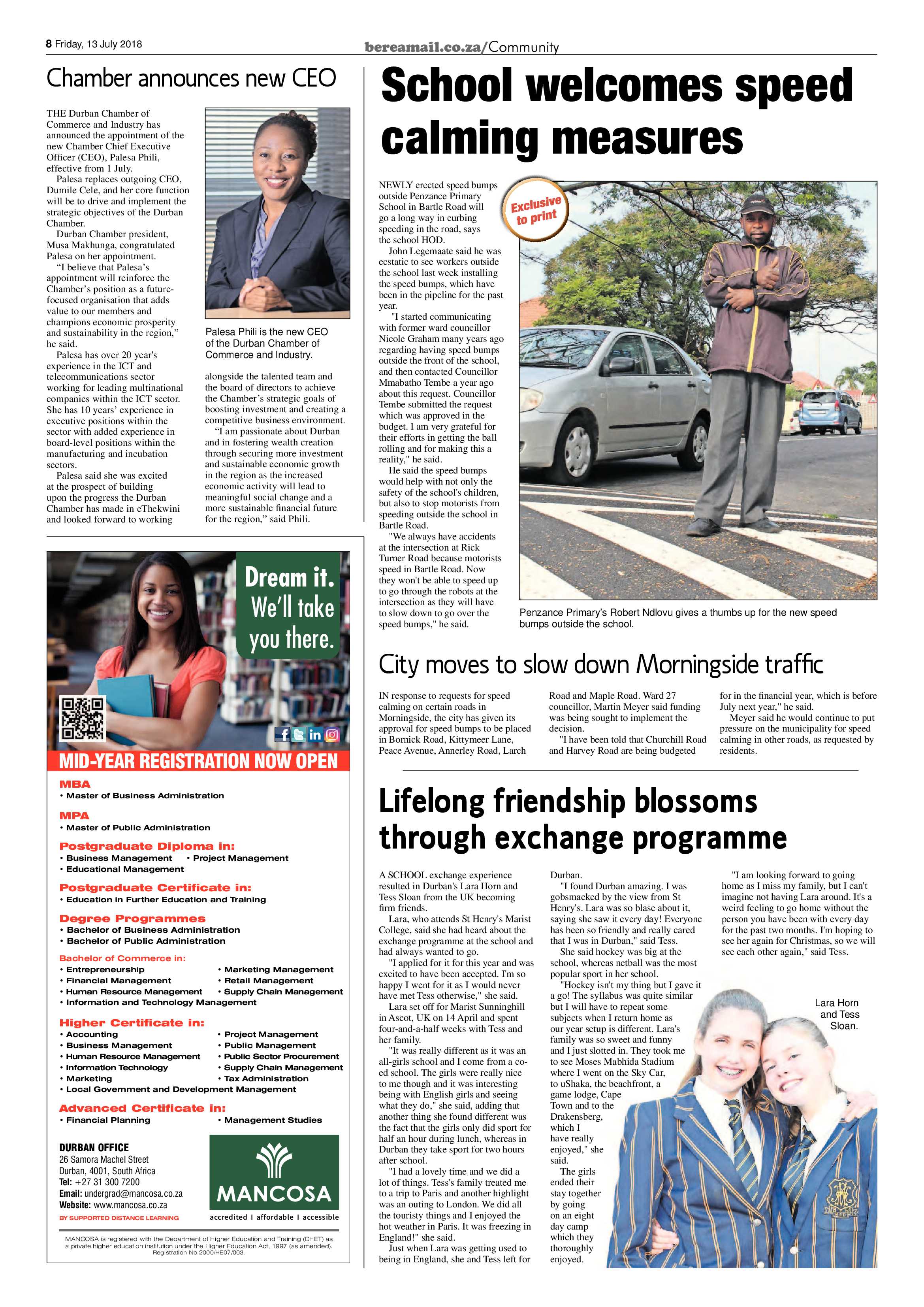 Berea Mail 13 July 2018 page 8