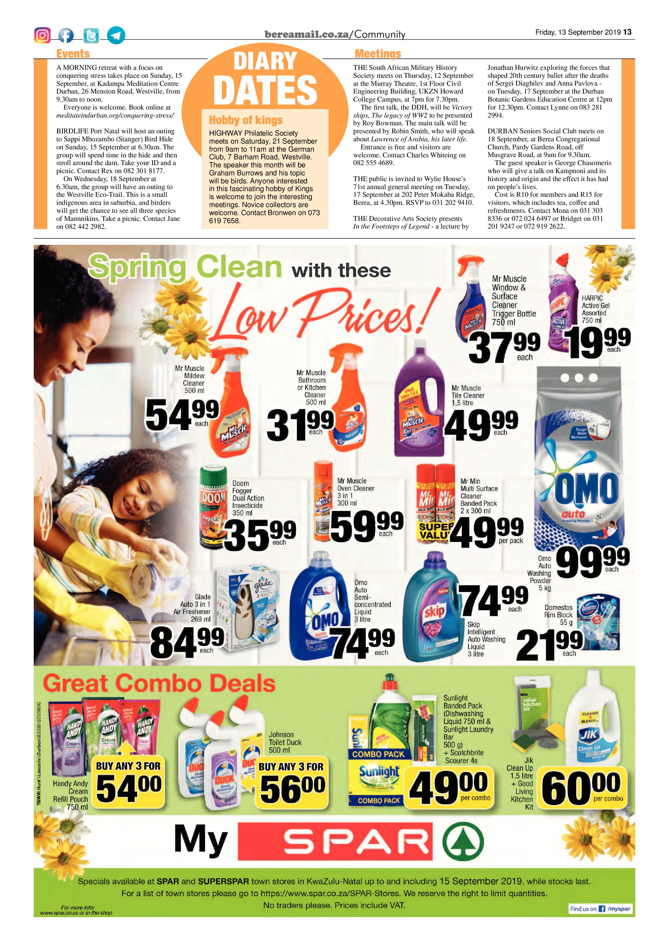Berea Mail 13 September 2019 page 13
