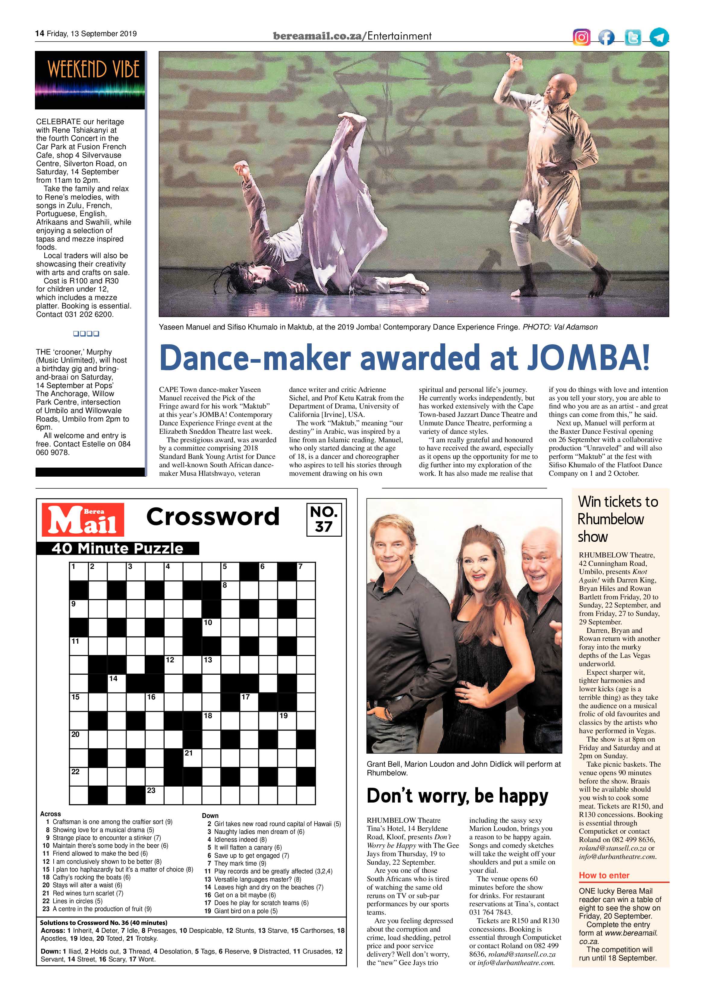 Berea Mail 13 September 2019 page 14