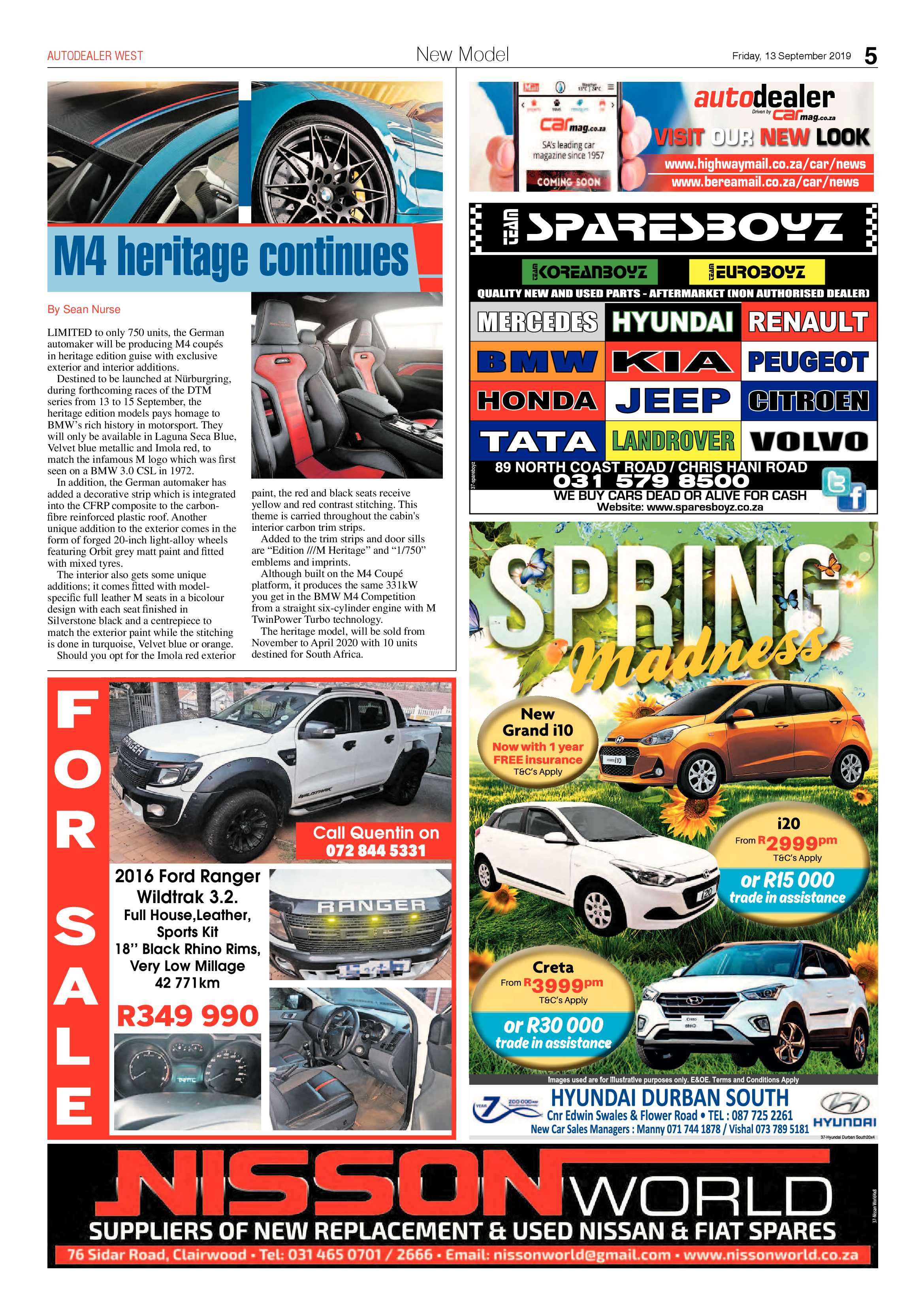 Berea Mail 13 September 2019 page 19